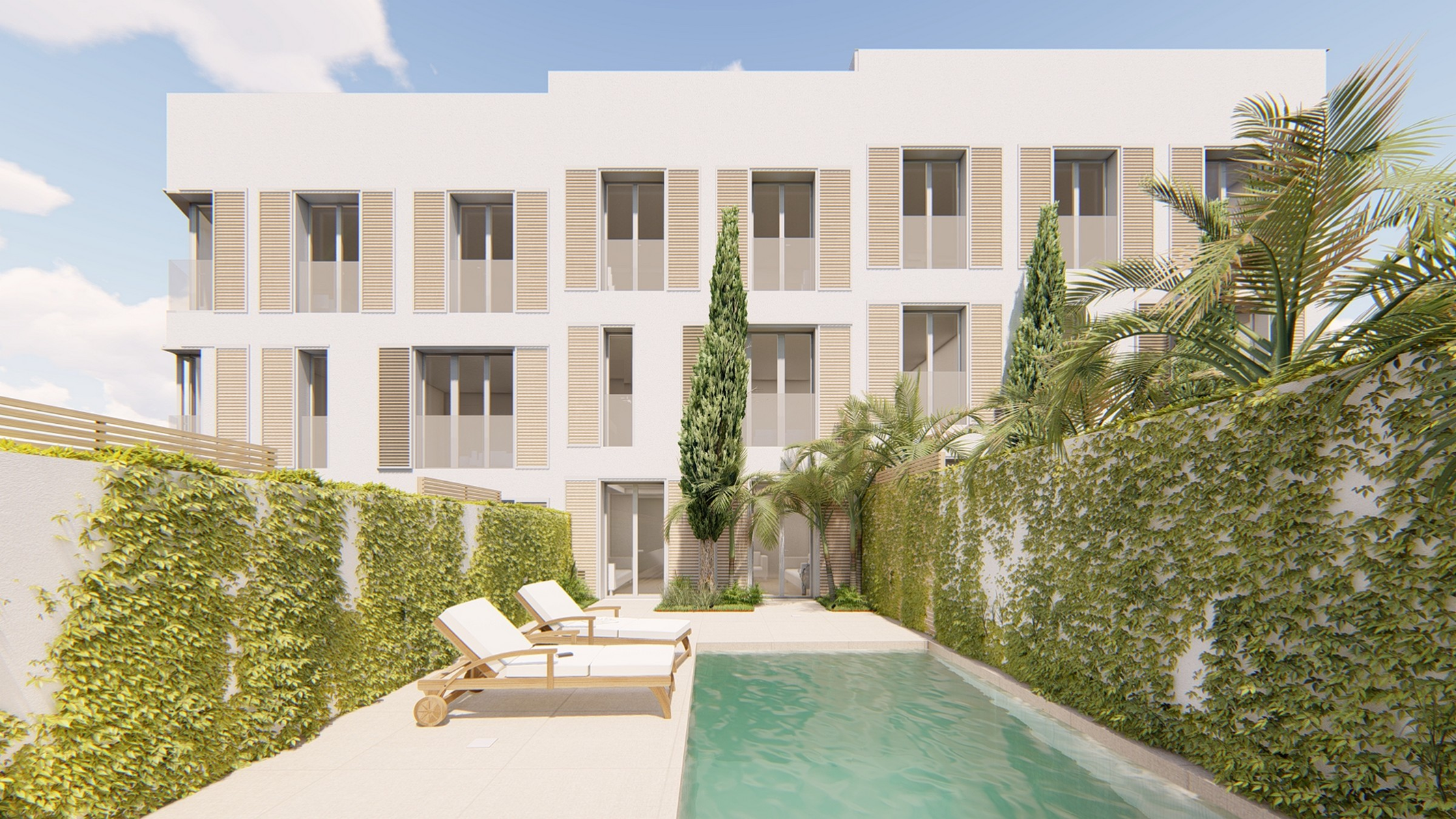 Semi-detached house with pool, garden, and terrace by the sea in Es Castell - 物件實景
