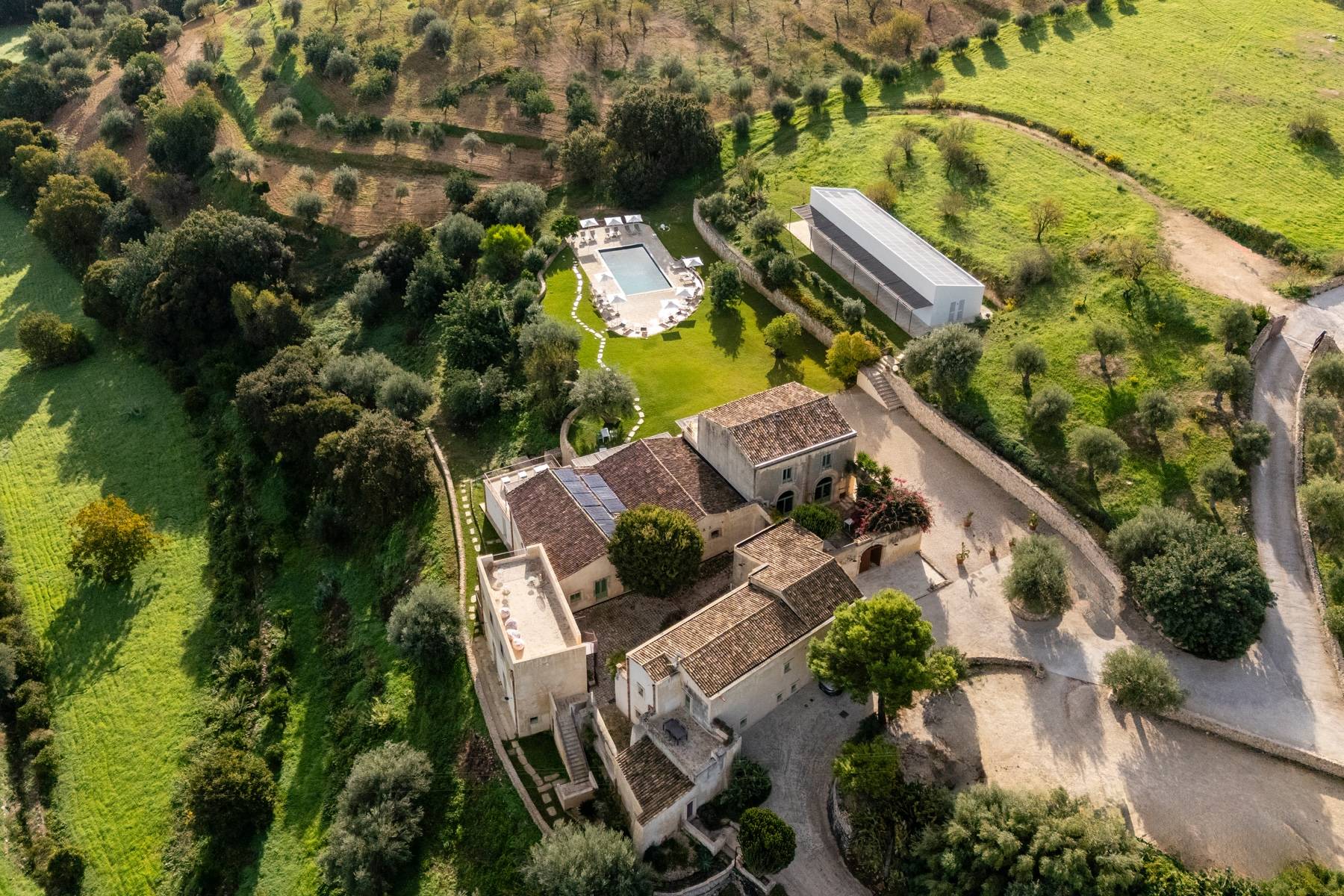  Renovated old Sicilian farmyard with views over Noto - 物件實景