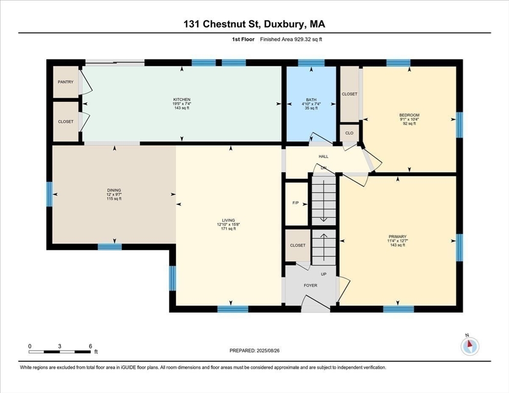 Duxbury, Massachusetts, 02332, United States, 3 Bedrooms Bedrooms, ,1 BathroomBathrooms,Residential,For Sale,1940191