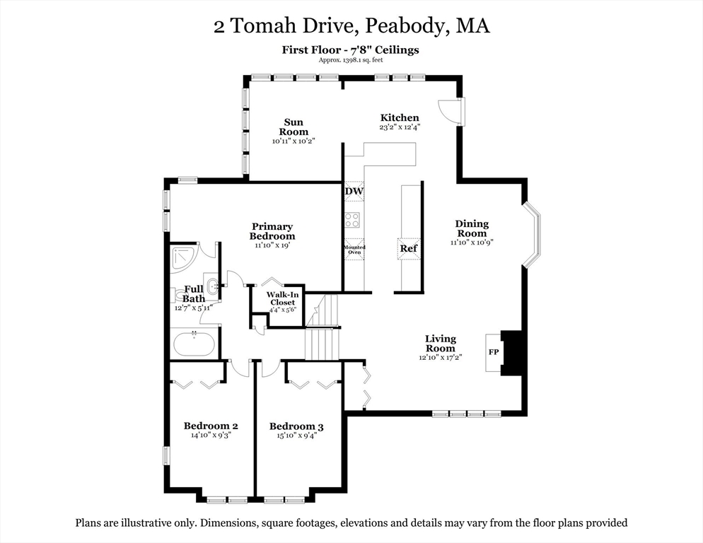 Peabody, Massachusetts, 01960, United States, 4 Bedrooms Bedrooms, ,2 BathroomsBathrooms,Residential,For Sale,1991125