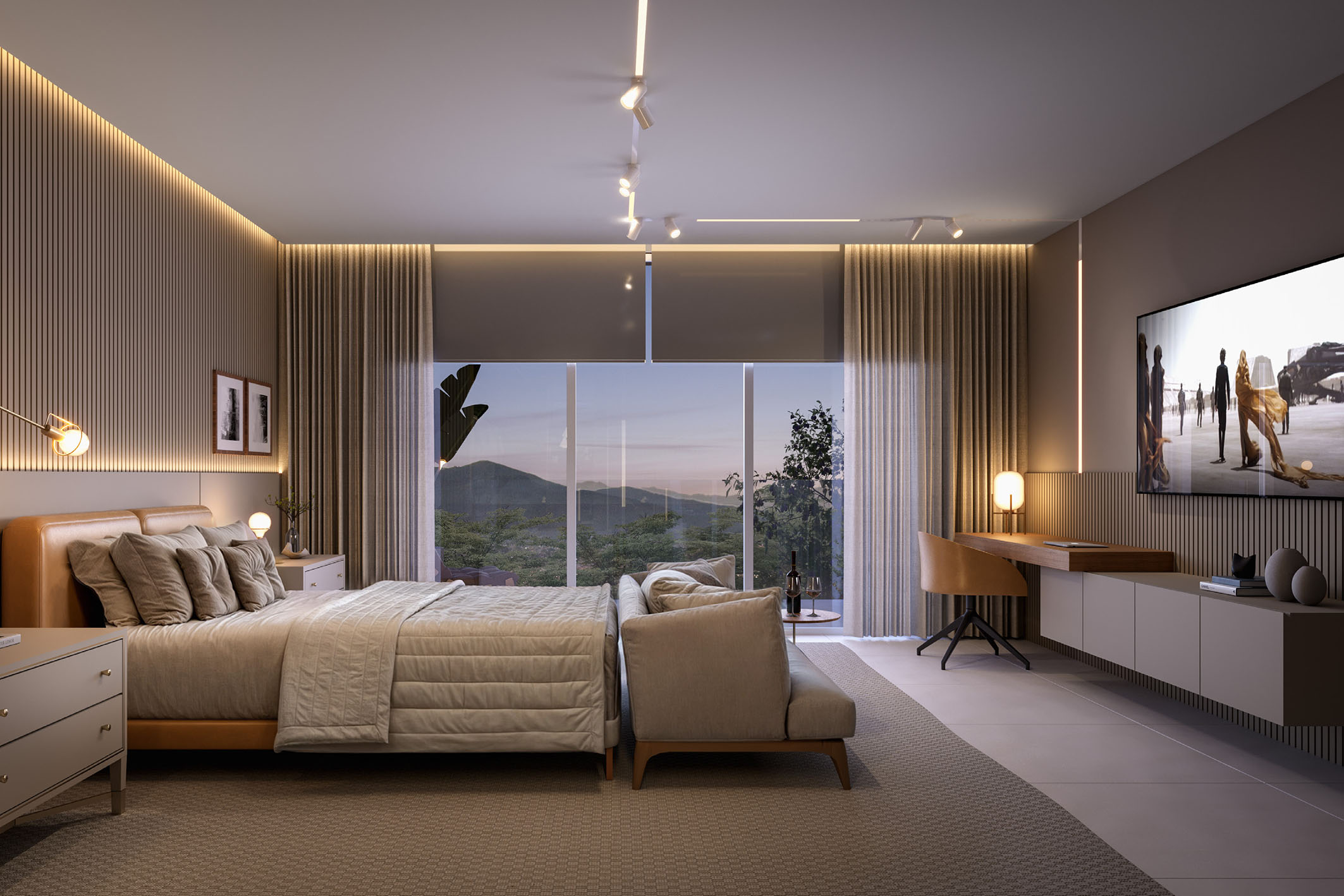  Contemporary five-suite house in a gated community in Barra da Tijuca - 物件實景