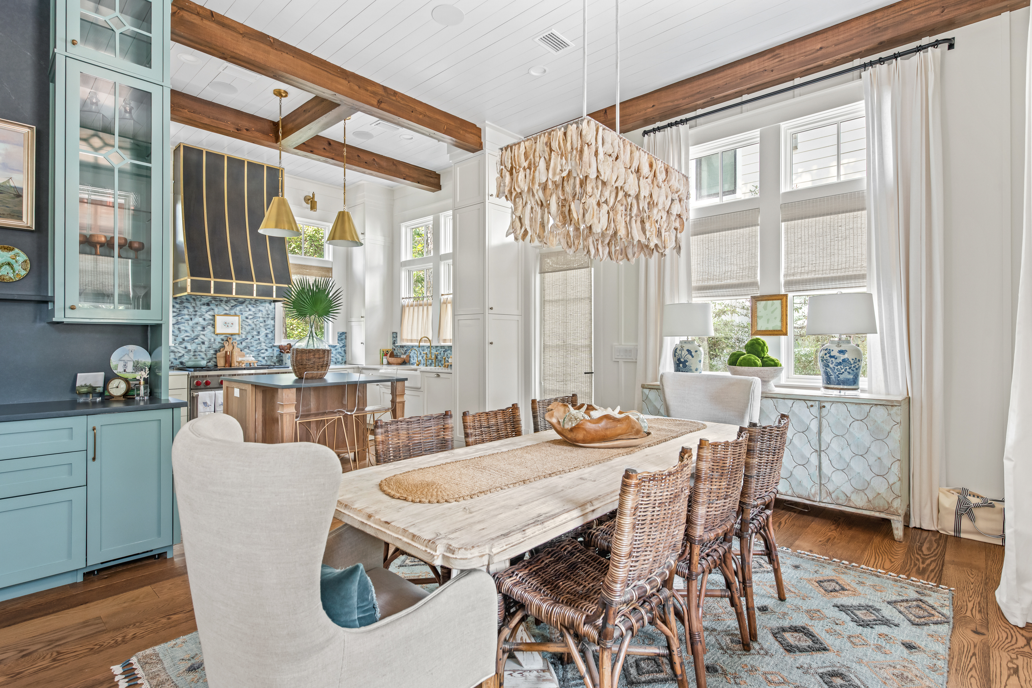  Distinctive Preserve-Backed Seagrove Beach Retreat Near the Gulf - 物件實景