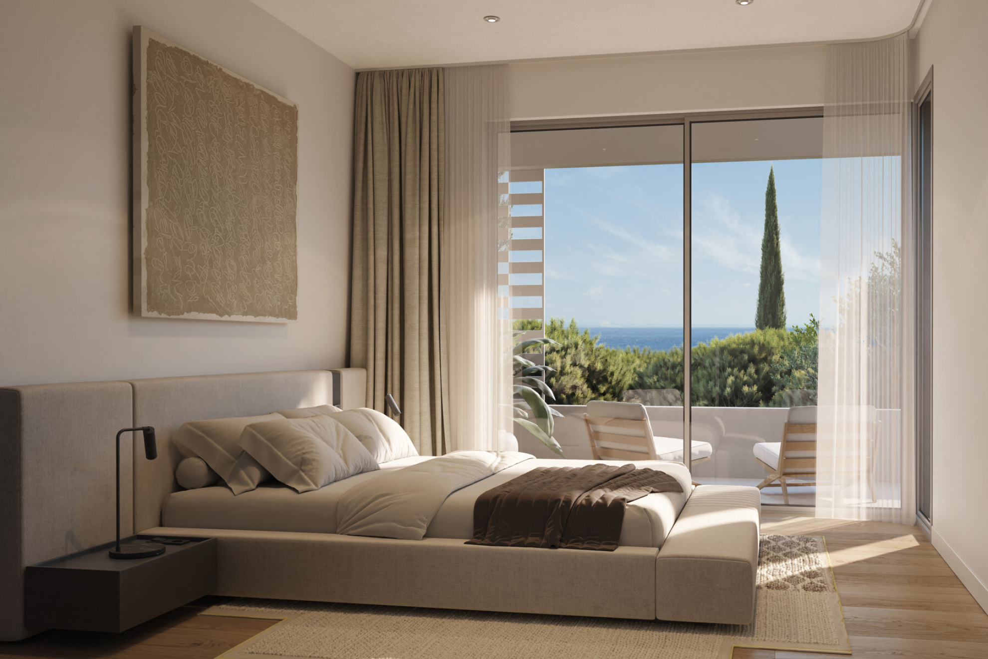  Newly built house with sea views in Caldes d