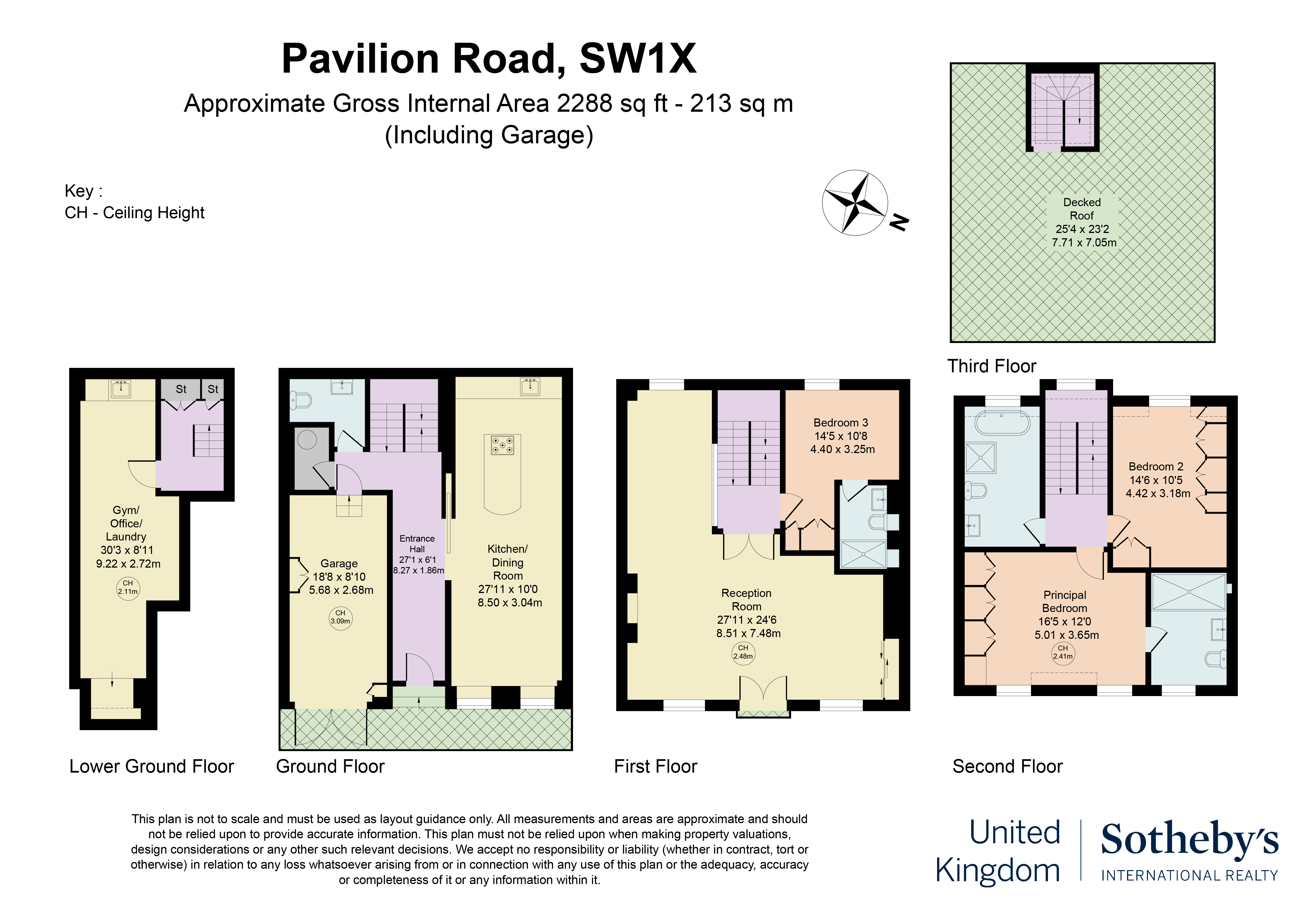  Three-Bedroom Mews House with a Rare Roof Terrace on Pavilion Road - 物件實景
