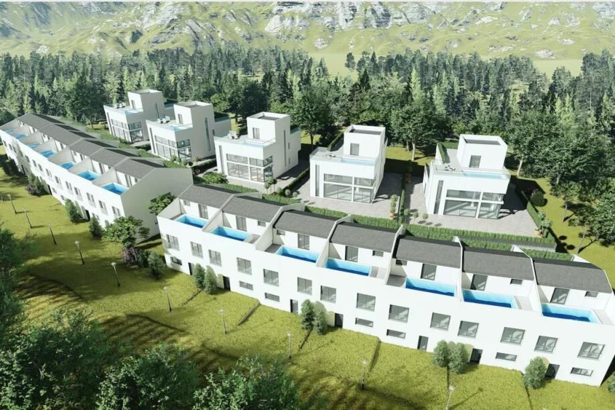  New developments in Montgat area Colegio Internacional - Costa Barcelona - 物件實景