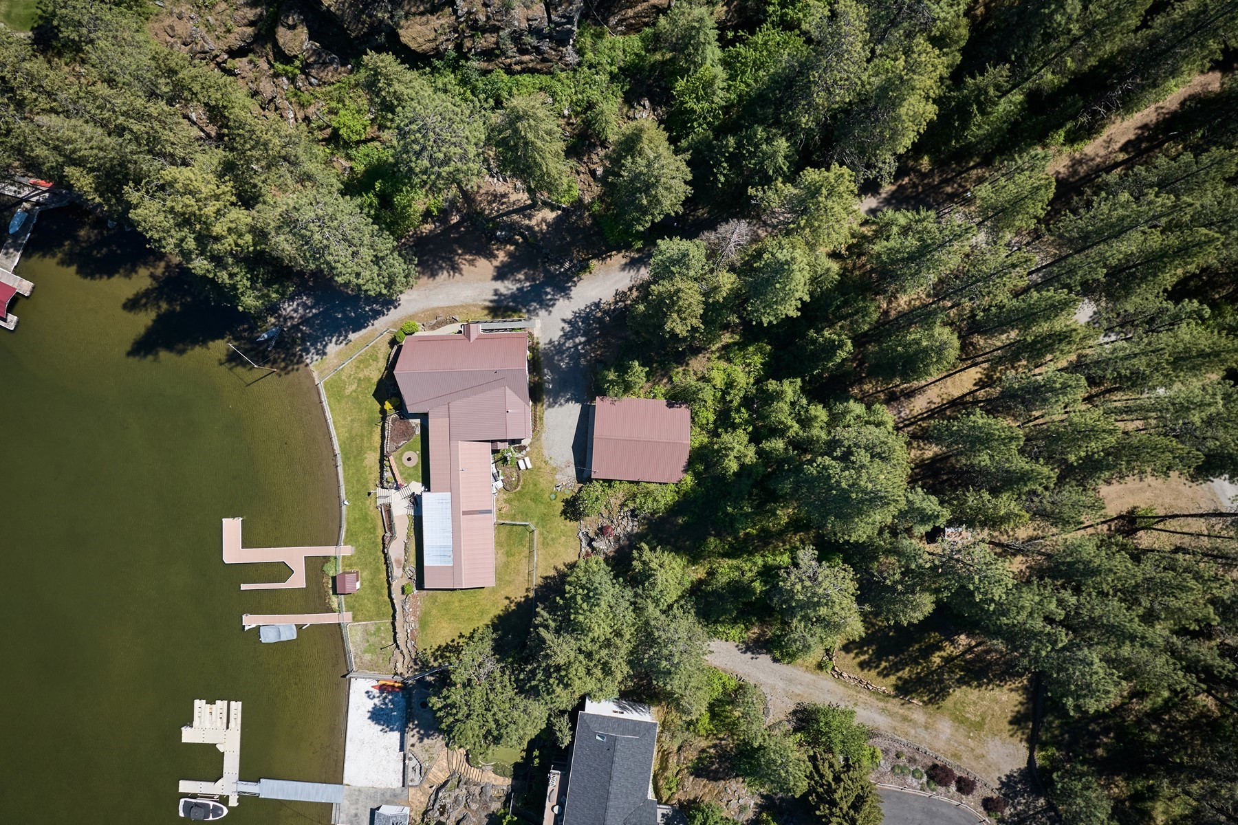  Rare 10 acre/3 Parcel Waterfront Property - 物件實景