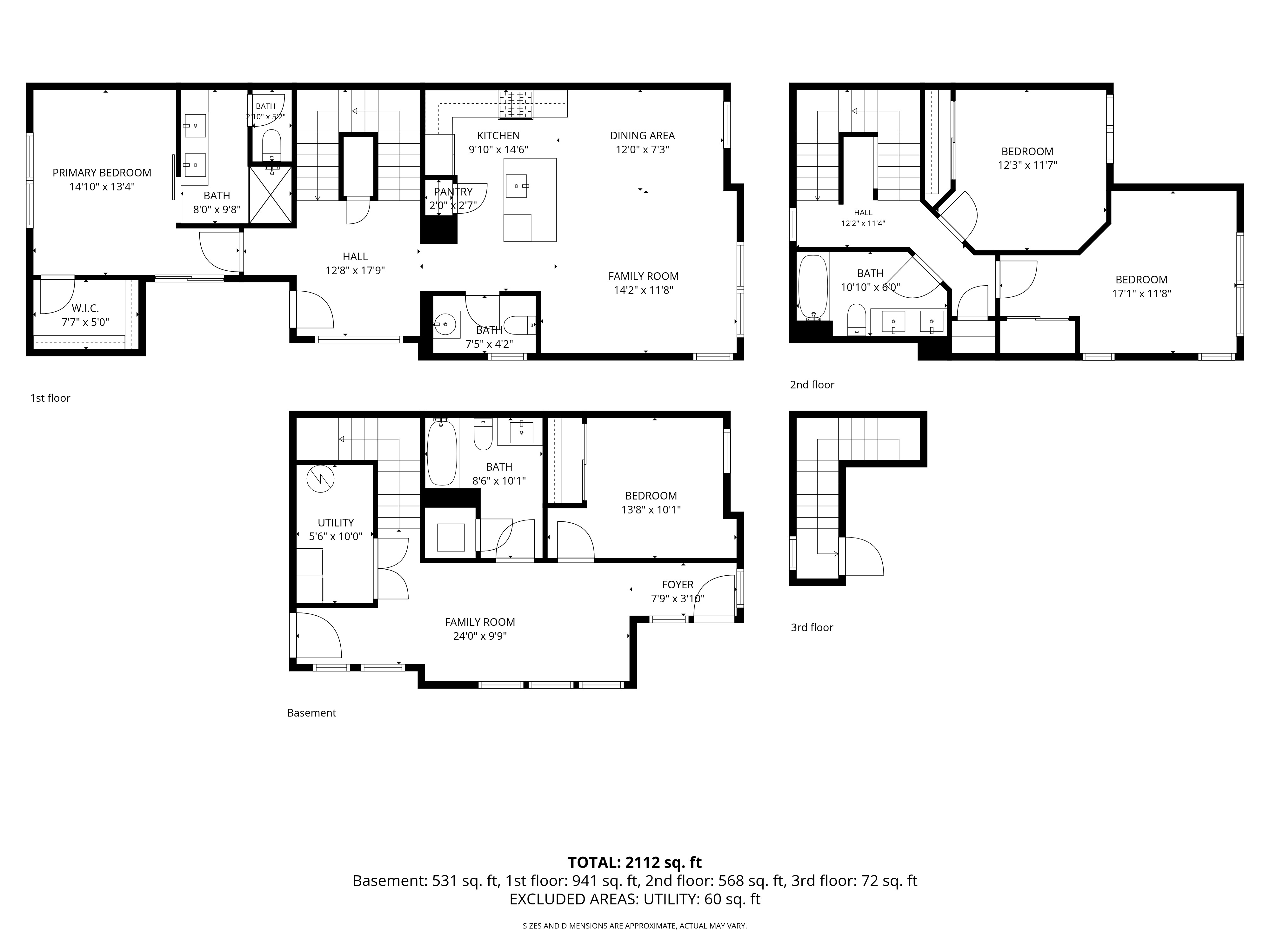  Beautifully Maintained Corner-Unit Townhome with Rooftop Views - 物件實景