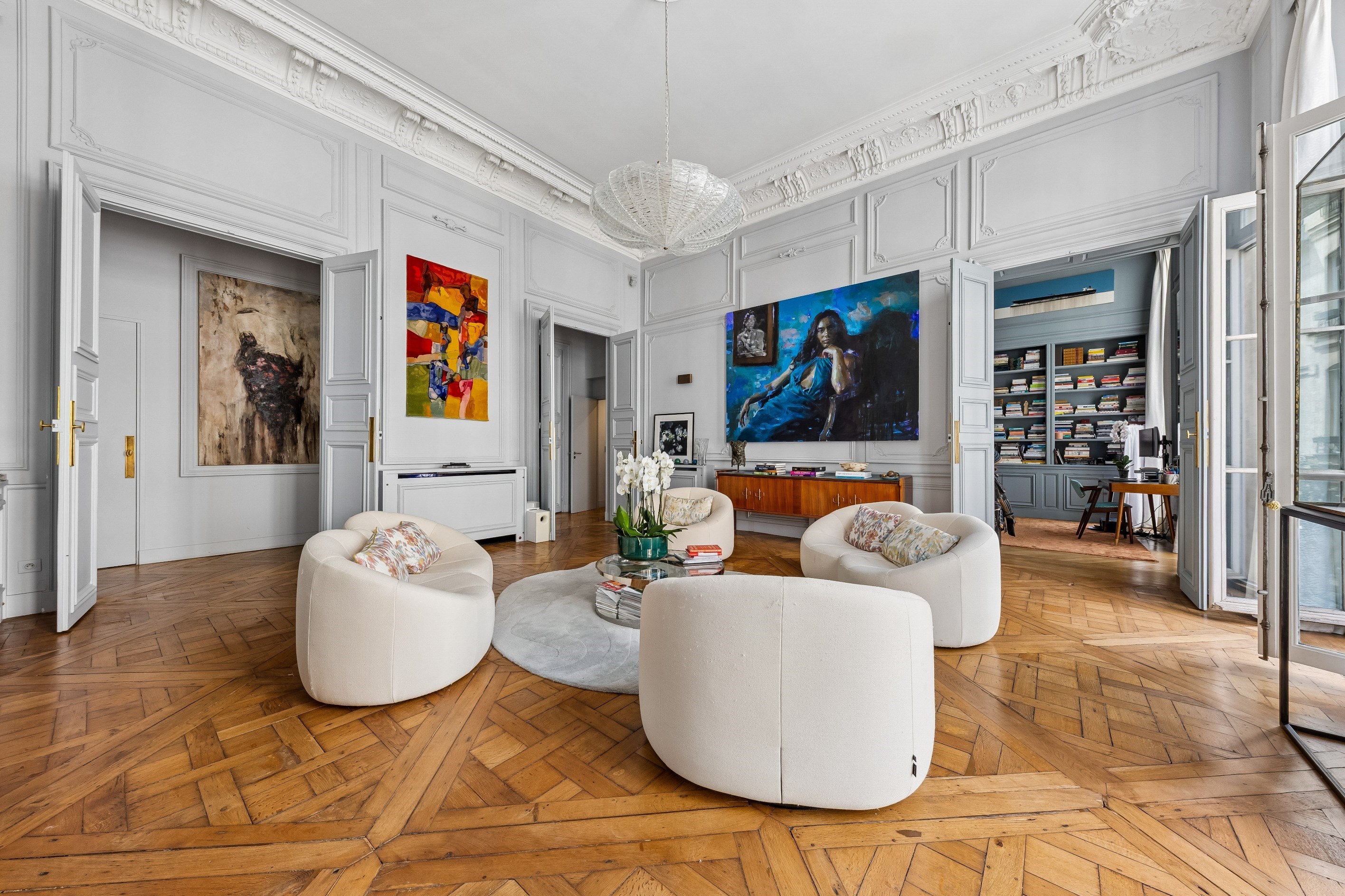  Paris 1st – Place Vendôme. Elegant Reception Apartment in a Historic Private Ma… - 物件實景