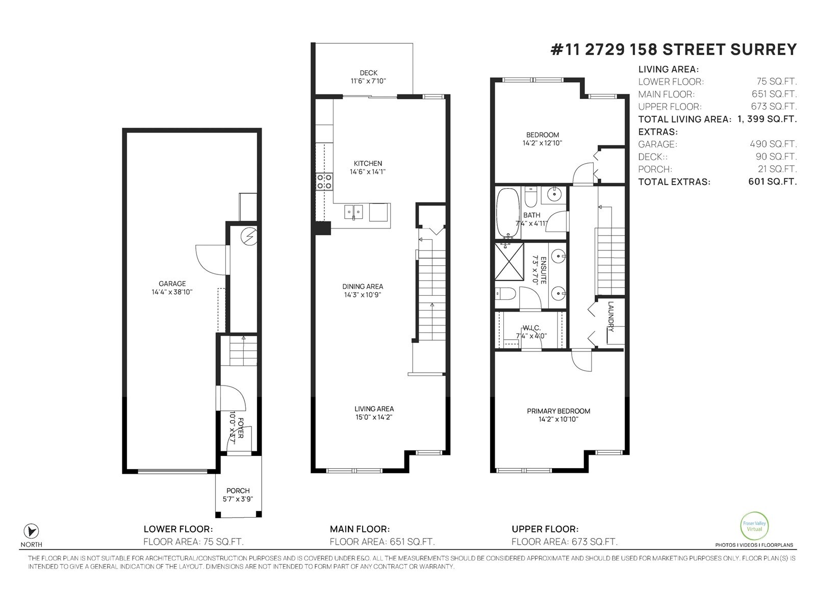 SURREY, British Columbia, V3Z 1P4, CA, 2 Bedrooms Bedrooms, ,2 BathroomsBathrooms,Residential,For Sale,1950245