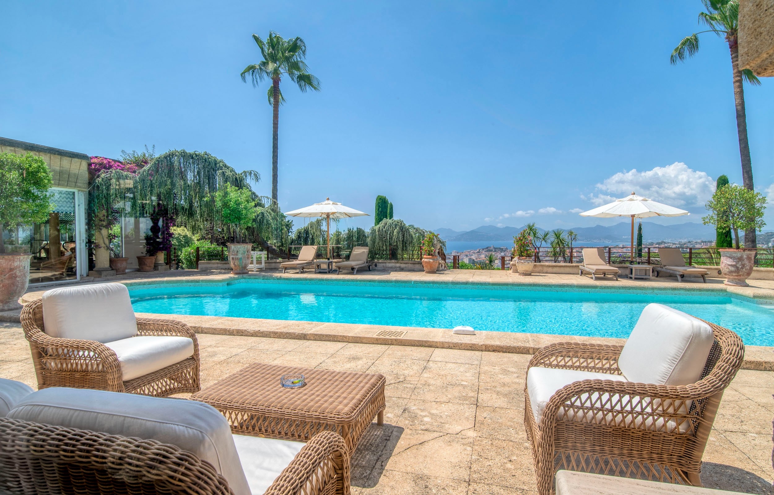  Exceptional private estate with panoramic sea views in Cannes Californie - 物件實景