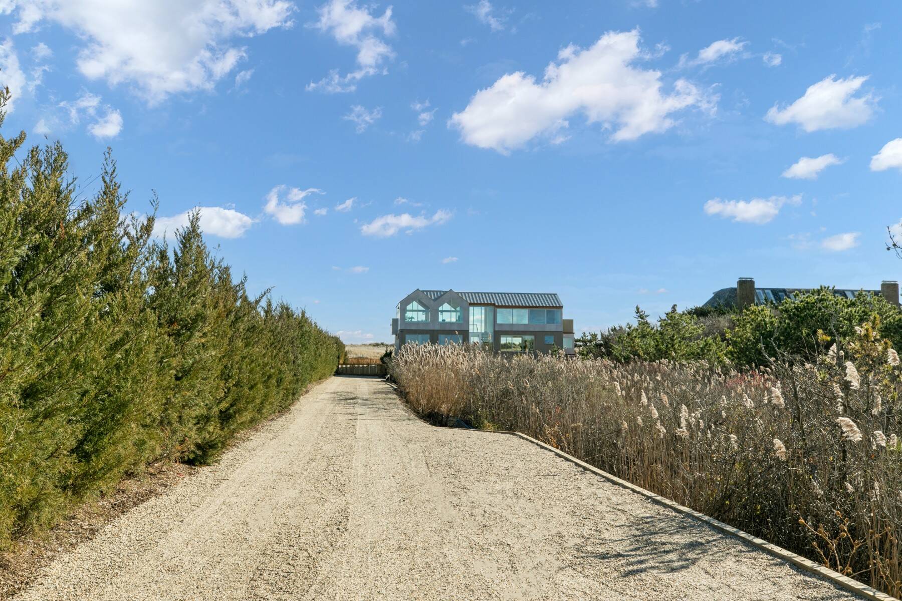  BRAND NEW MODERN OCEANFRONT w/ POOL on 2.6 ACRES IN AMAGANSETT - 物件實景
