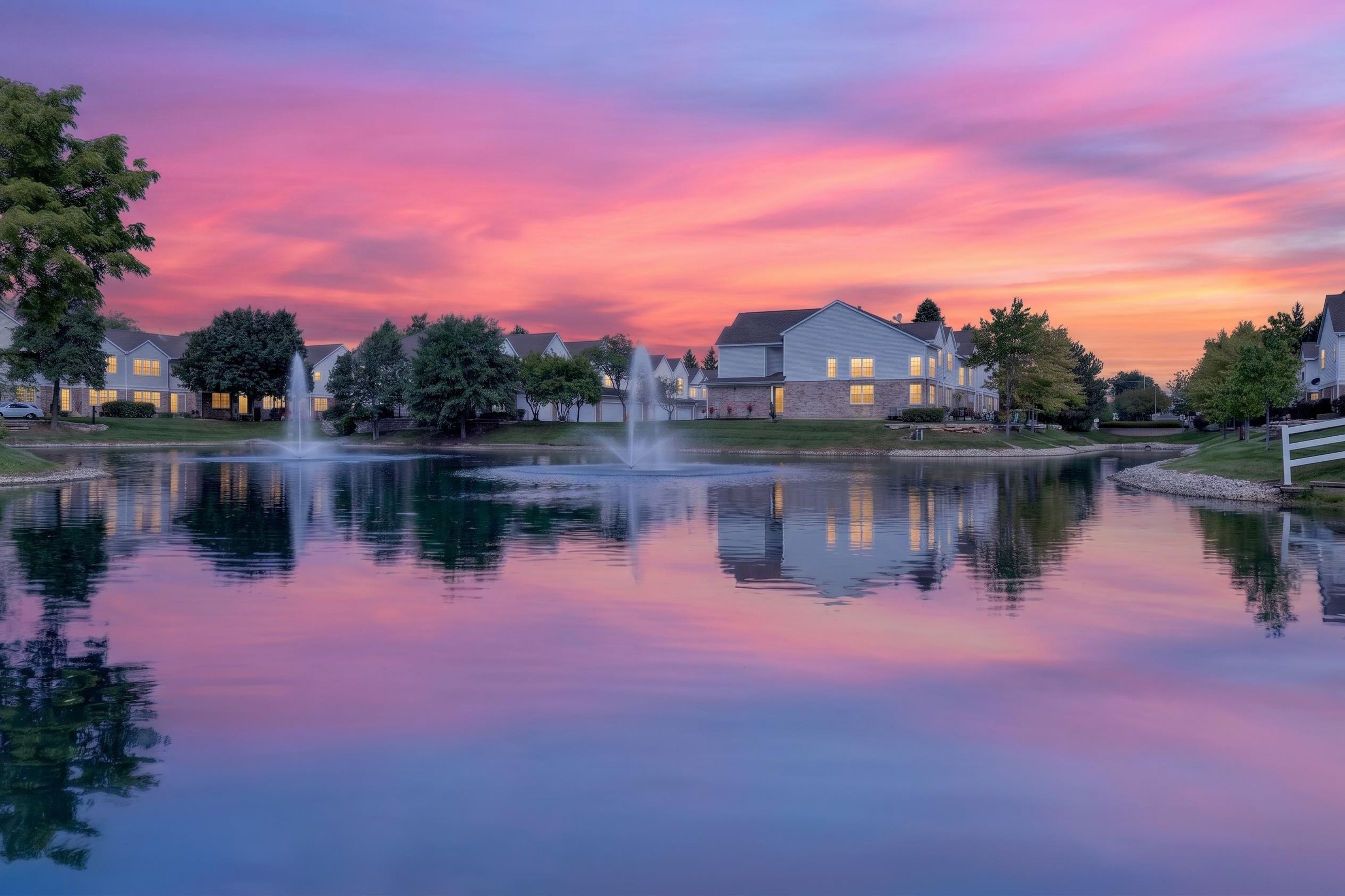  Beautiful Private End-unit Townhome Overlooking a Peaceful Pond - 物件實景