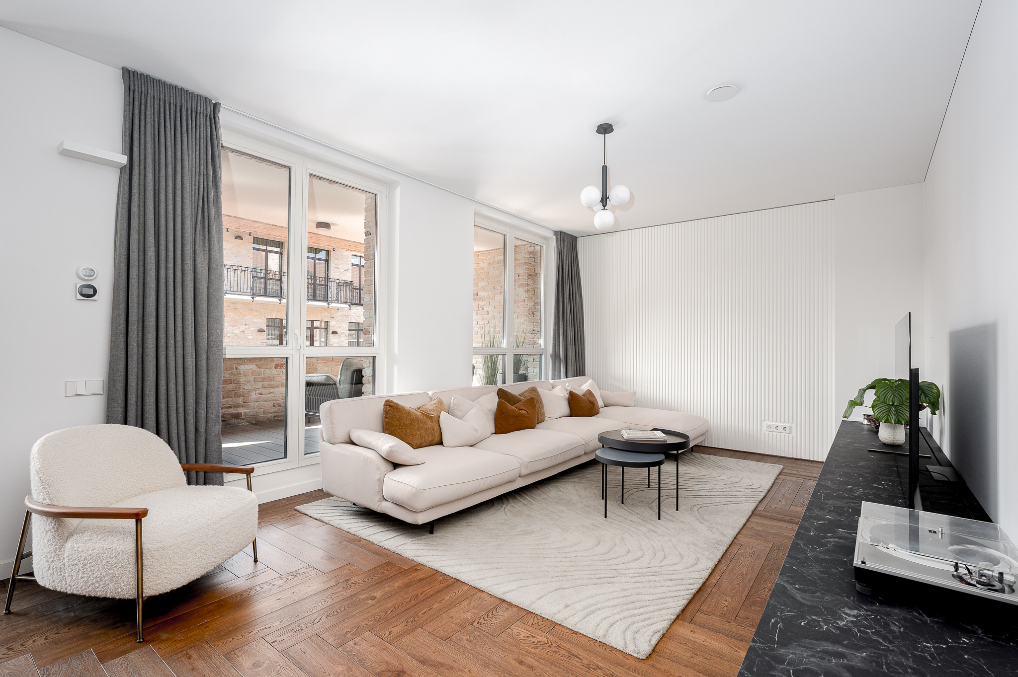  Penthouse on the Užupis riverside with an exclusive interior - 物件實景