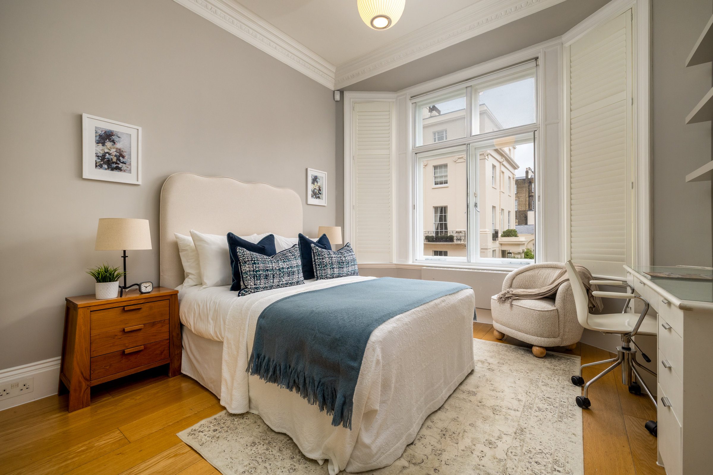  A Grand Lateral Apartment in a Gated Marylebone Mansion Block - 物件實景