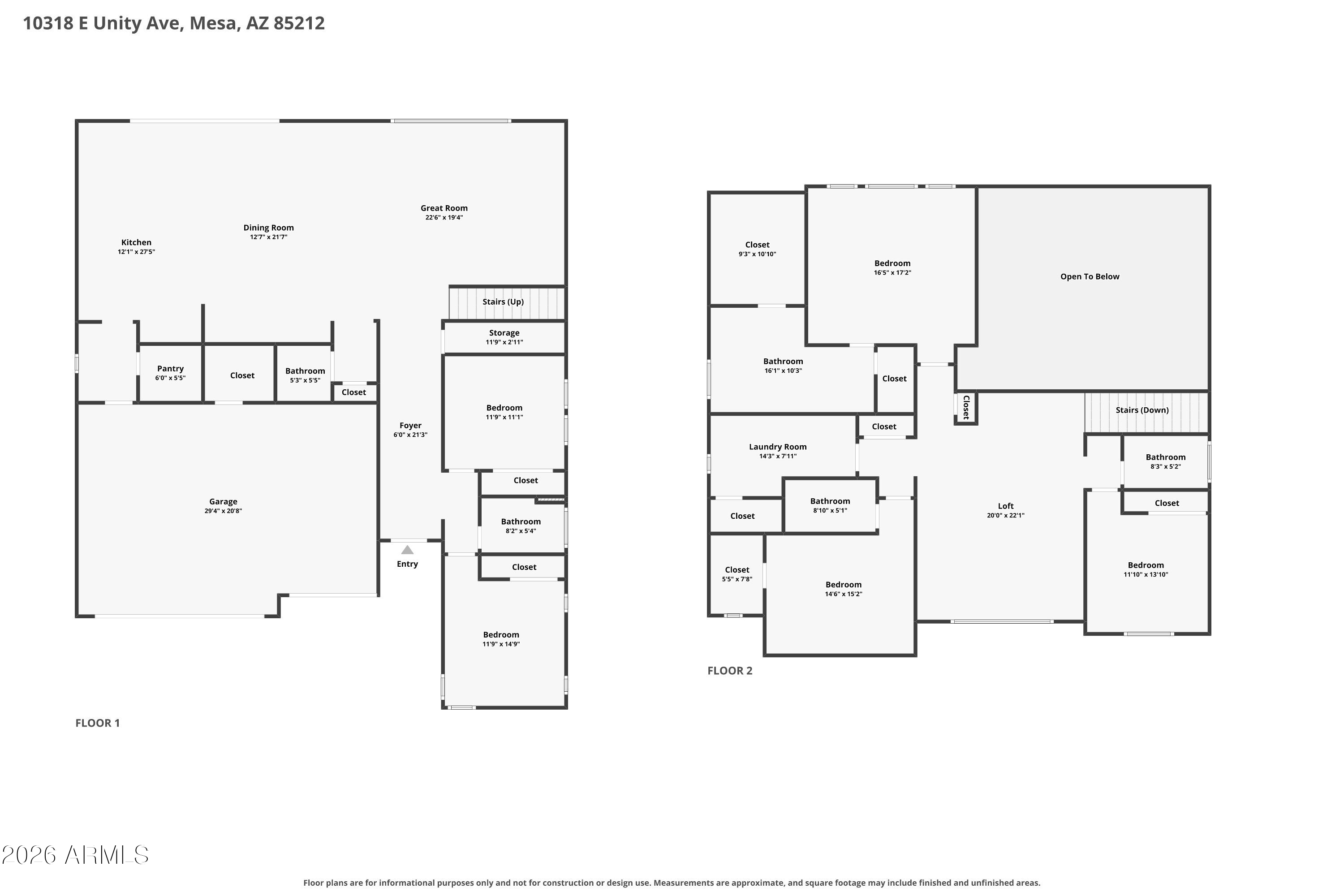  10318 E Unity Avenue¦Mesa, AZ - 物件實景