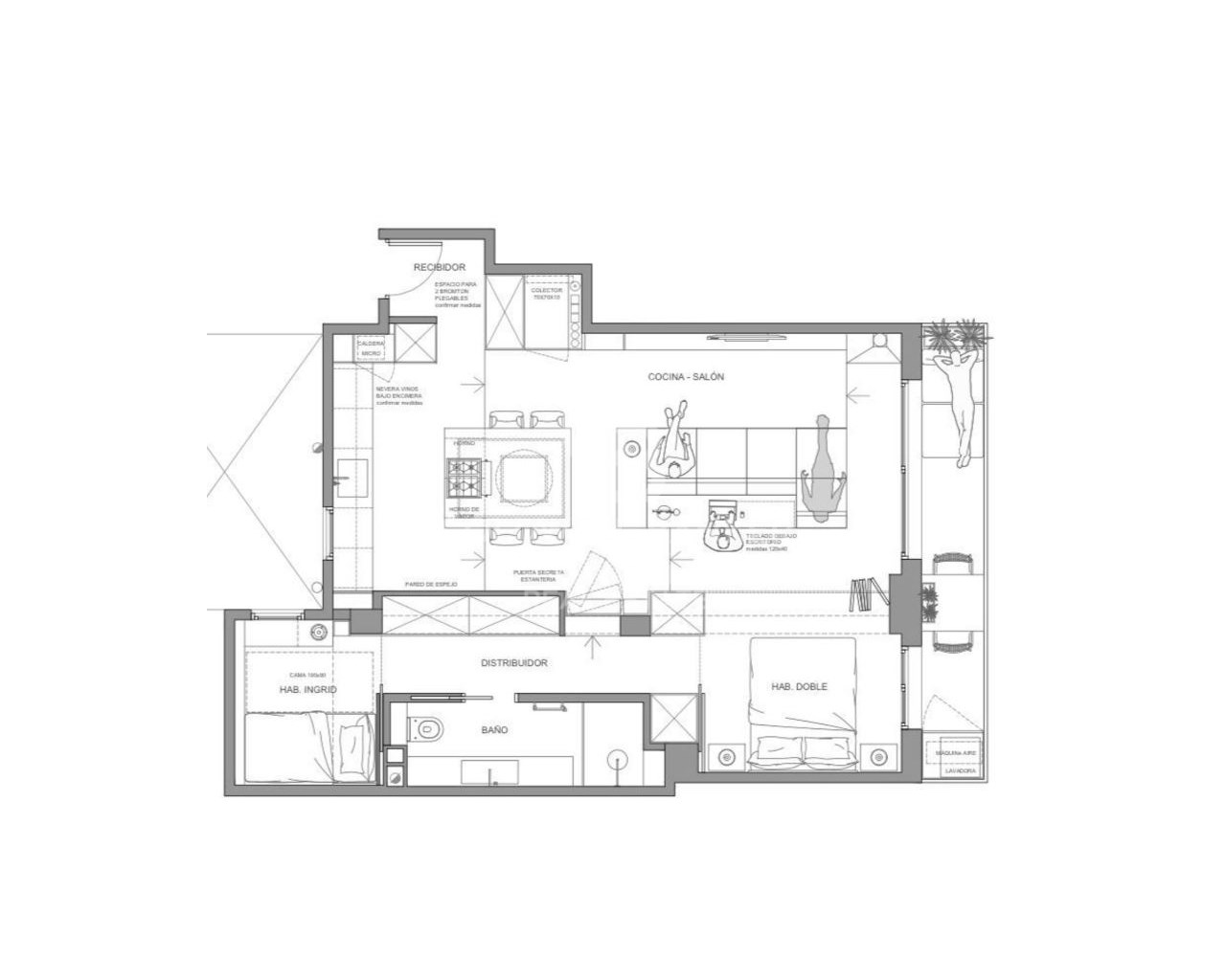 Barcelona, Catalonia, ES, 2 Bedrooms Bedrooms, ,1 BathroomBathrooms,Residential,For Sale,1907728