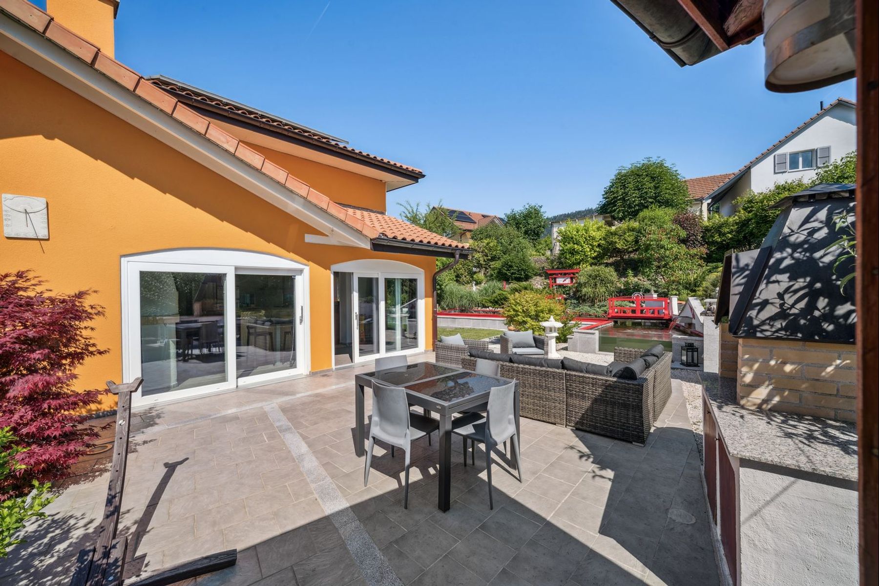  House in perfect condition with breathtaking view of Vallorbe - 物件實景