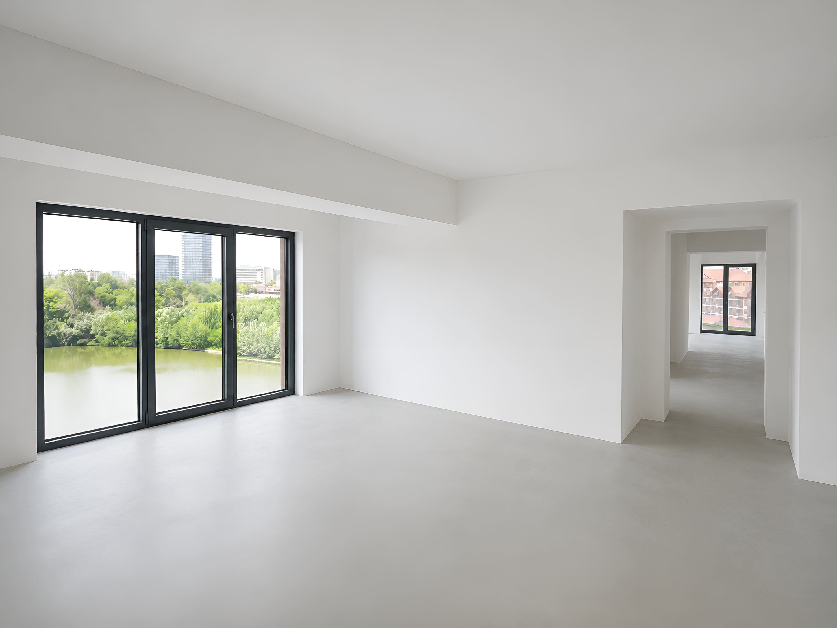  Four-Room Lakefront Apartment with Unobstructed Views over Lake Floreasca - 物件實景