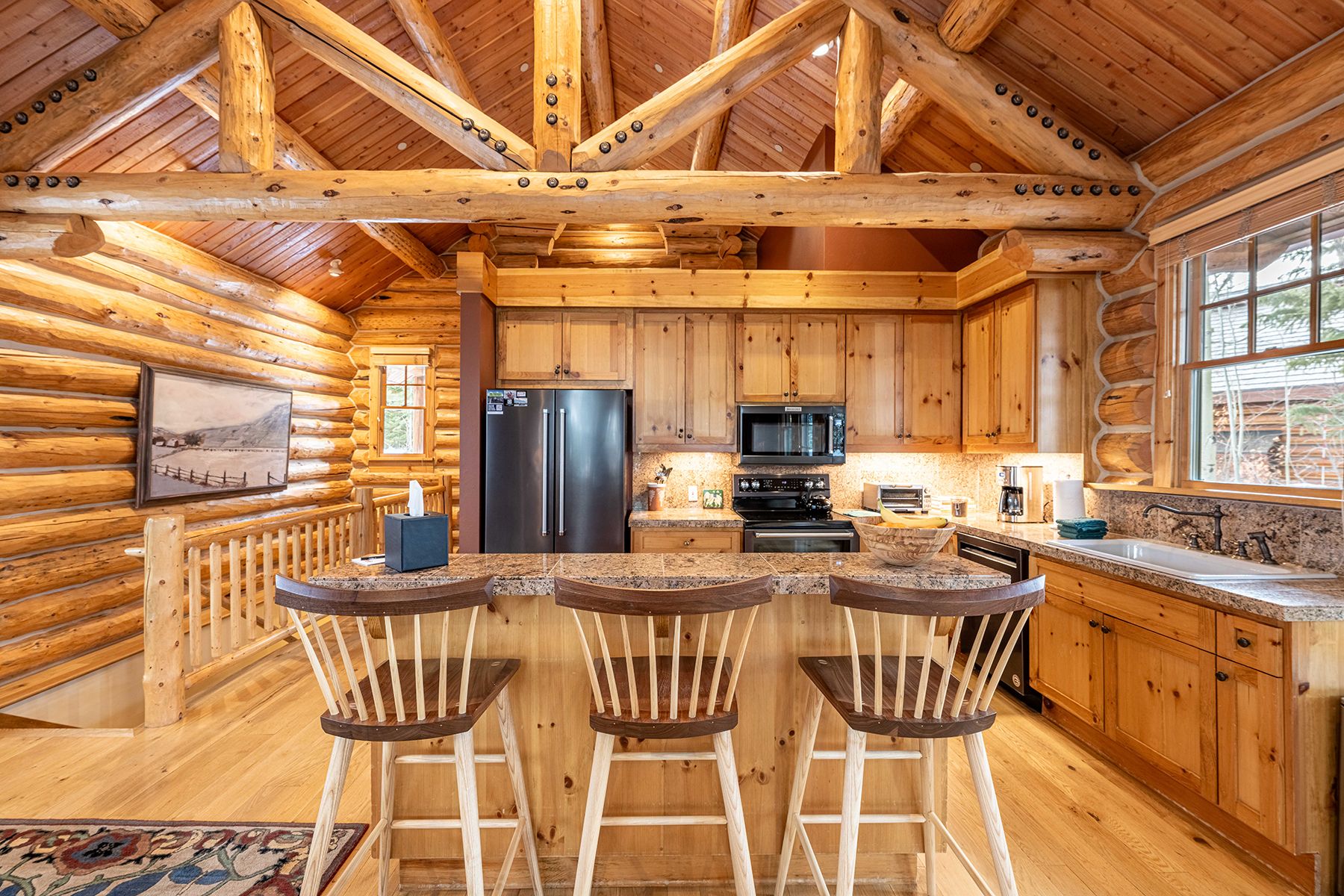  Ski-In Ski-Out Luxury Cabin  Jackson Hole Mountain Resort  Teton Village WY - 物件實景