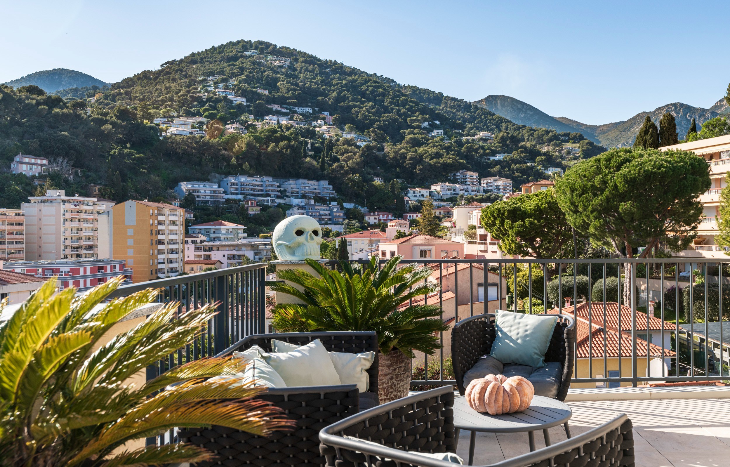  Menton luxury penthouse with rooftop terrace, pool and panoramic views - 物件實景