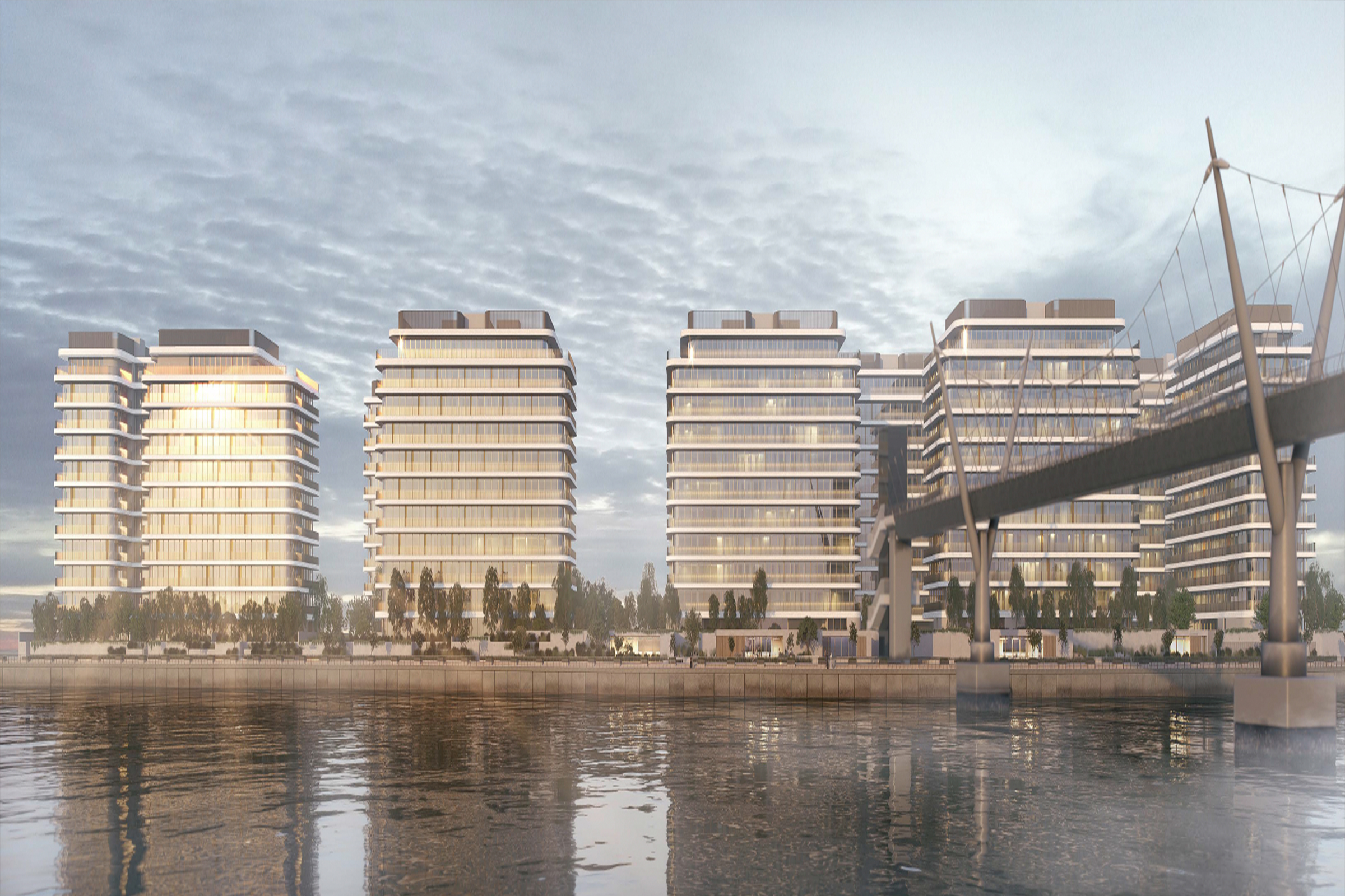  Breathtaking High-Floor Apartment with Full Canal Views - 物件實景