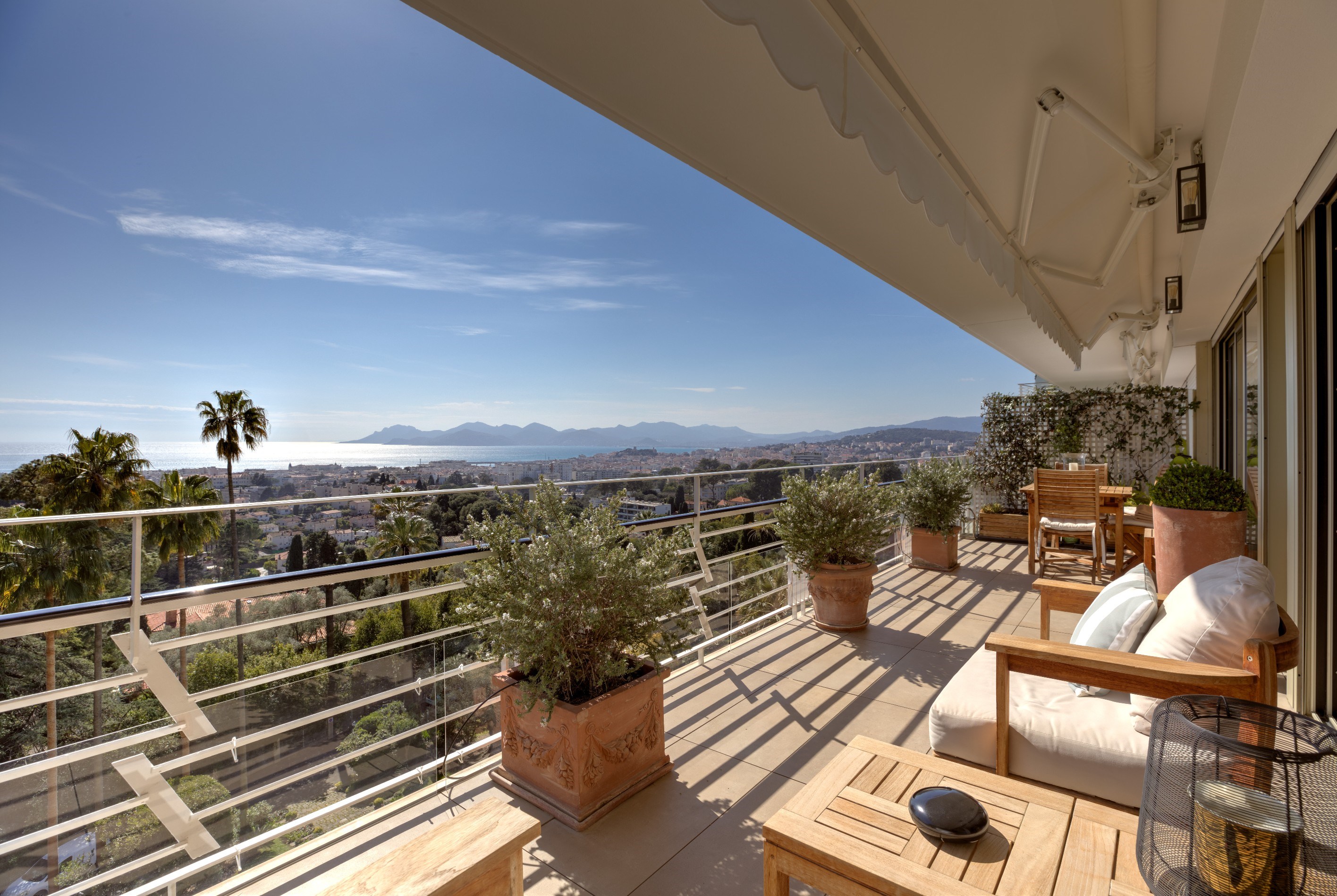  Luxury apartment with panoramic sea views in Cannes Californie - 物件實景