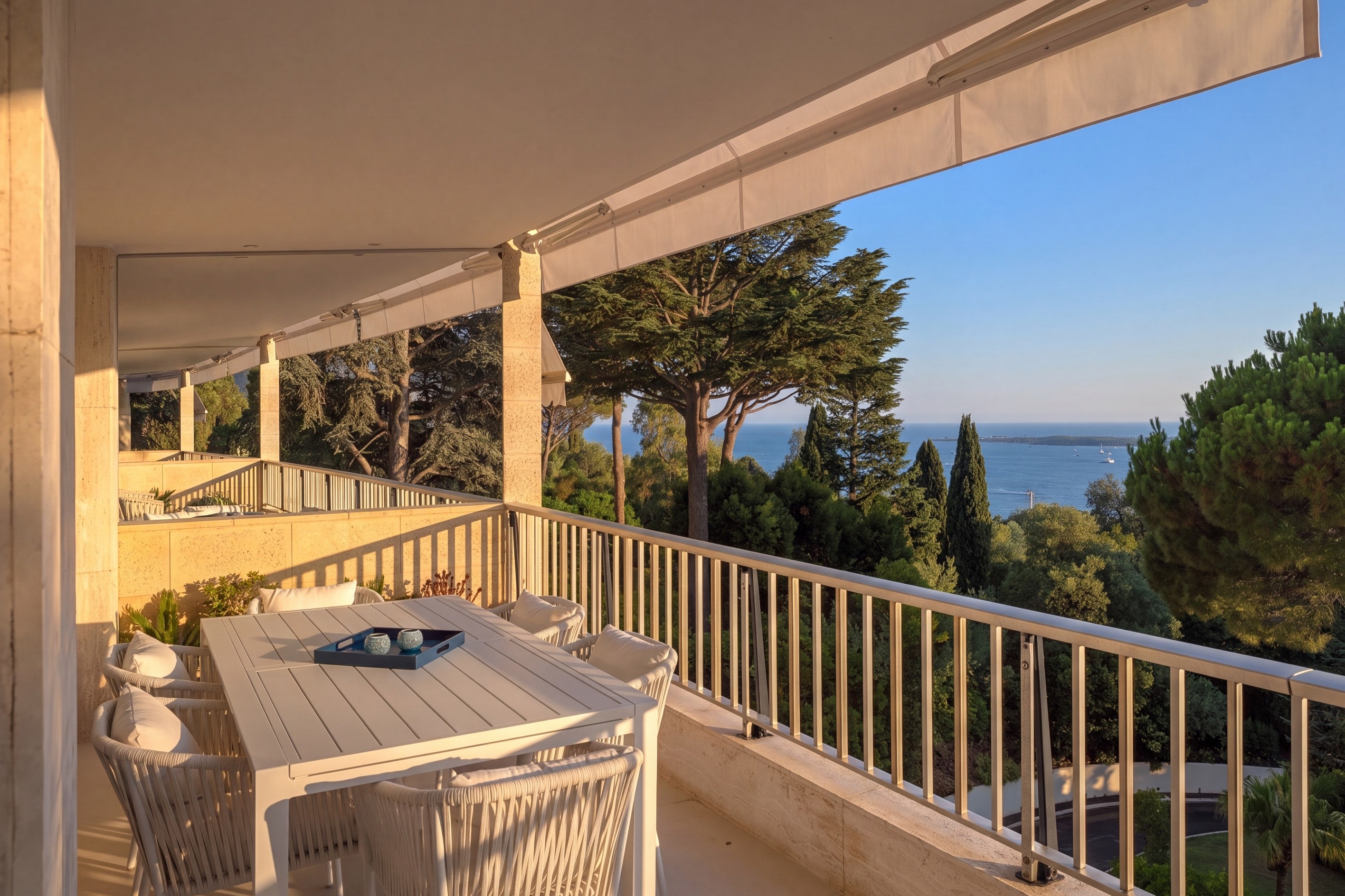  Cannes La Californie: Renovated 122 sq.m apartment with sea views and terrace - 物件實景