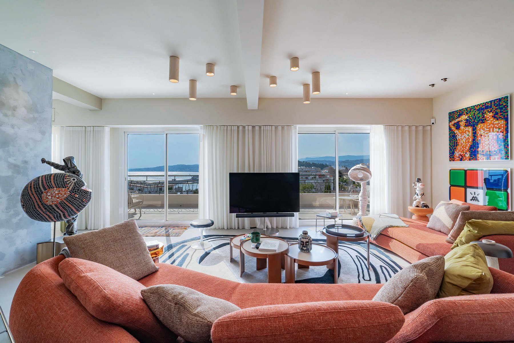  Nice Mont Boron, 111 sqm 2 bedroom apartment with 33 sqm terrace and sea views - 物件實景