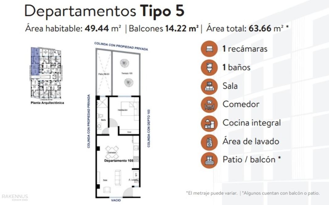 Parque del R?o Fr?o, Naucalpan de Juárez, Estado de México, 53398, Mexico, 1 Bedroom Bedrooms, ,1 BathroomBathrooms,Residential,For Sale,Parque del R?o Fr?o,1672200