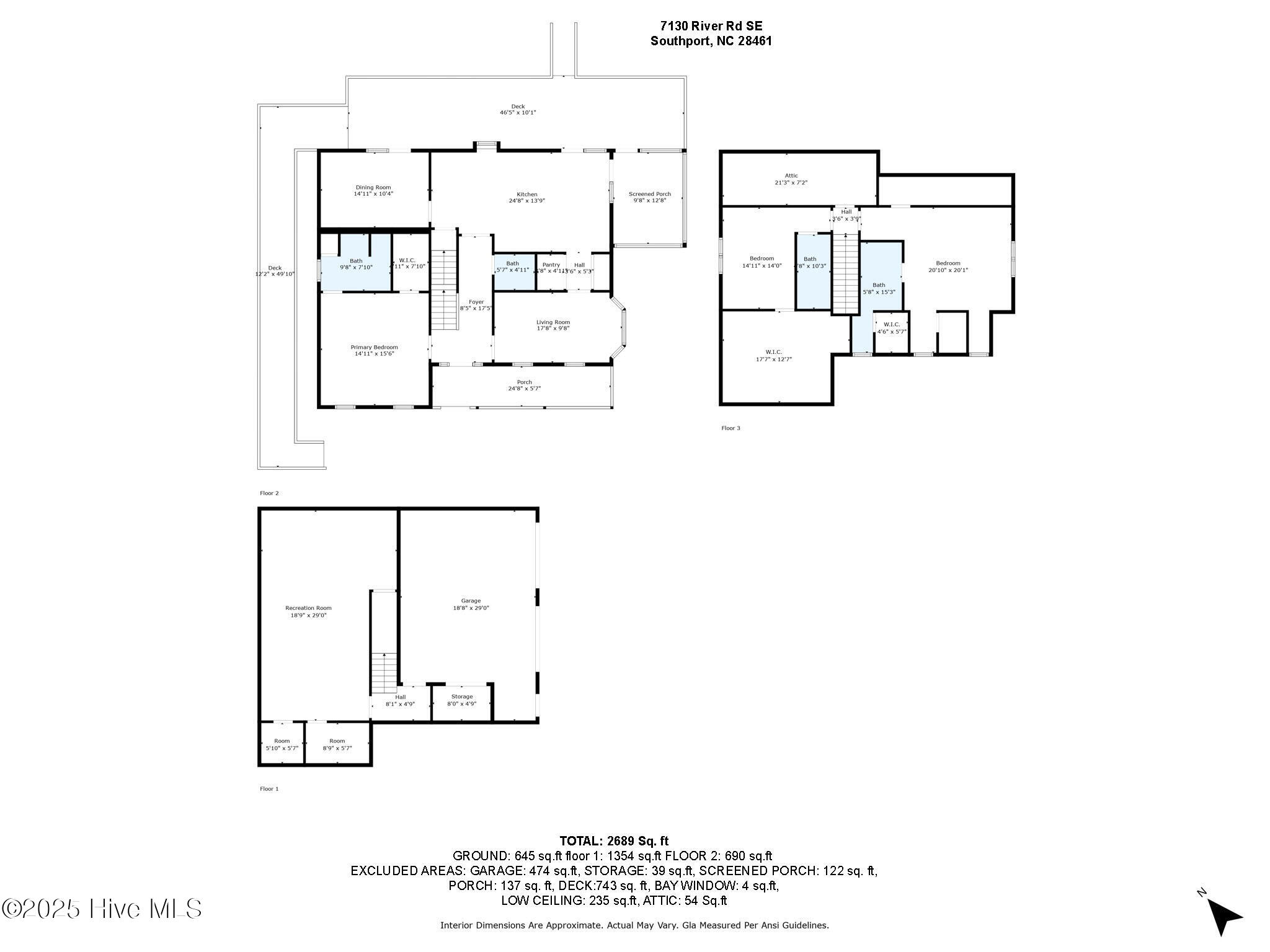 Southport, North Carolina, 28461, United States, 3 Bedrooms Bedrooms, ,4 BathroomsBathrooms,Residential,For Sale,1895633