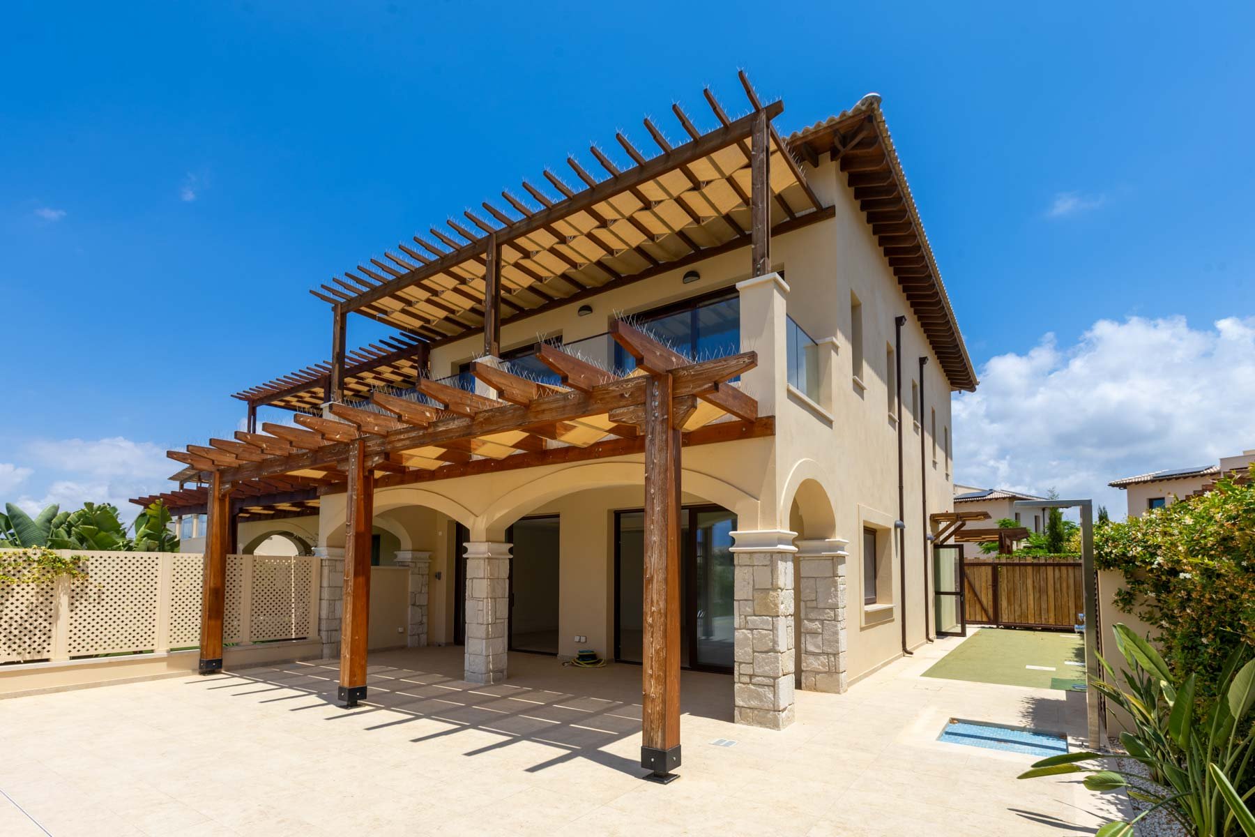  Elegant 3-Bedroom Villa with Sea Views in Aphrodite Hills Golf Resort, Pafos - 物件實景
