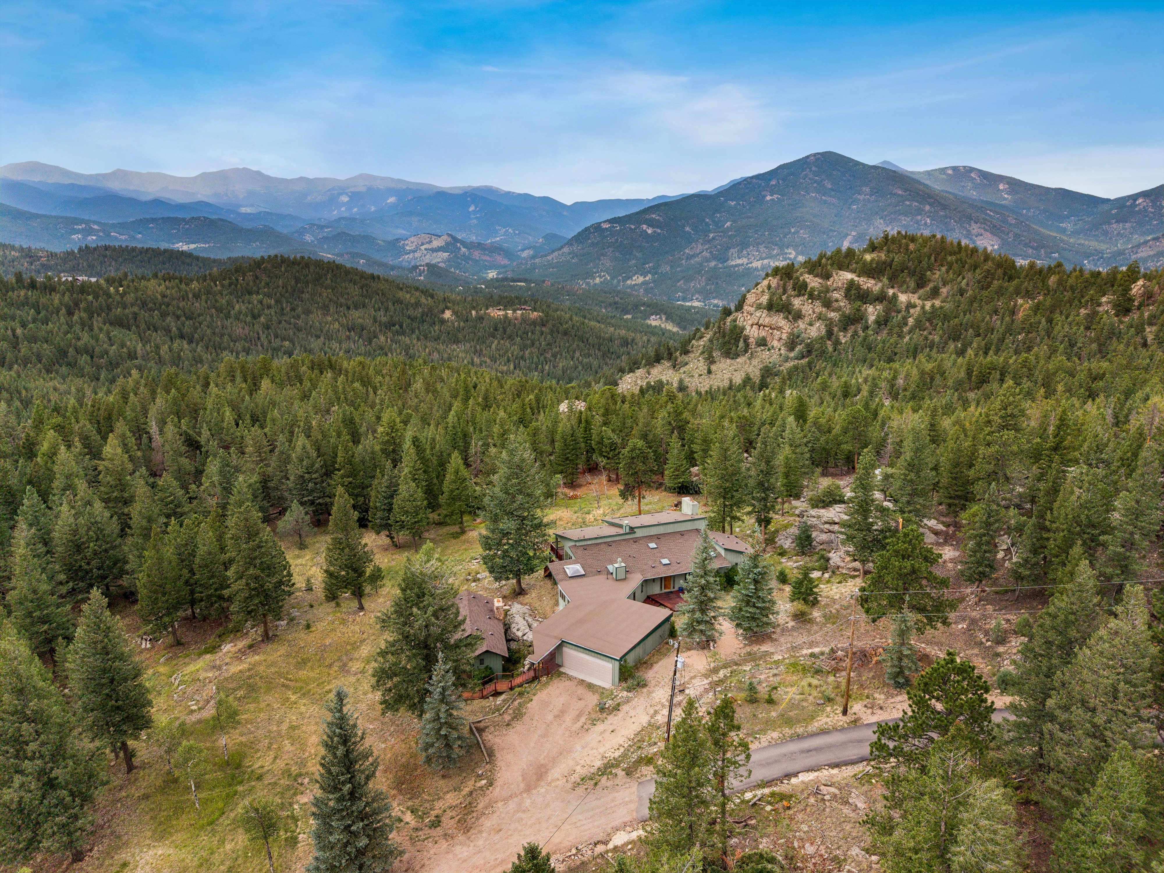  Custom Built Retreat with Panoramic Views on 8.7 Acres Next to Open Space - 物件實景