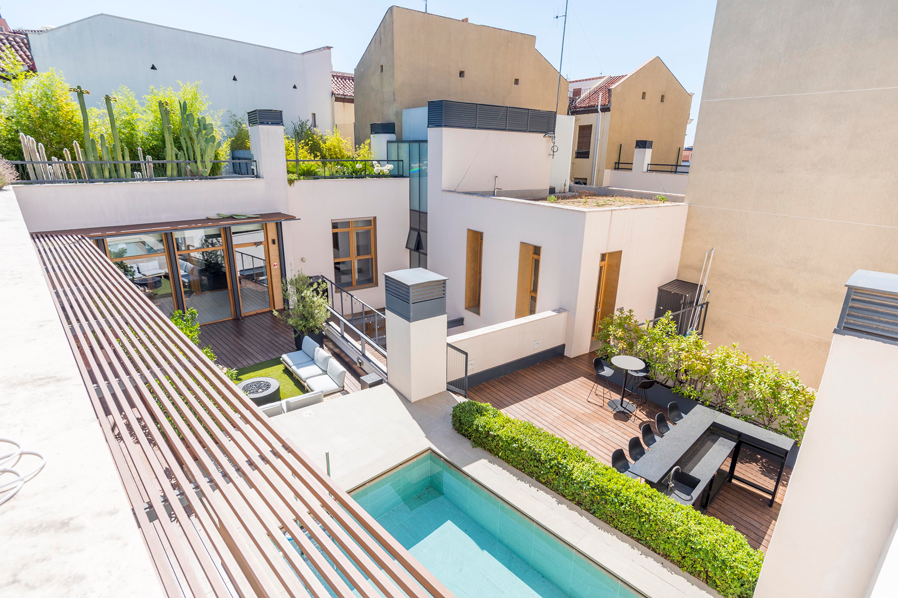  Penthouse in central Madrid with 420 m² of terrace - 物件實景