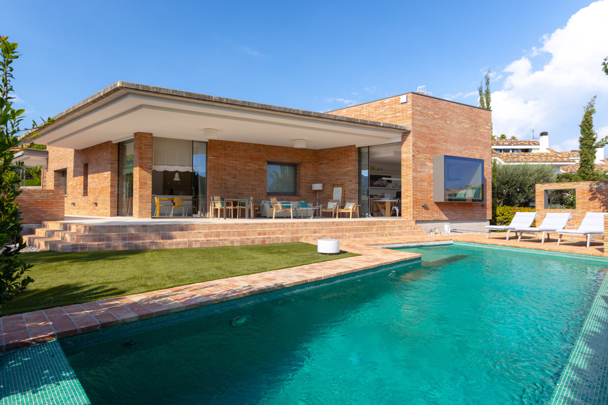  Extraordinary design house with swimming pool in the center of Alella-Costa BCN - 物件實景