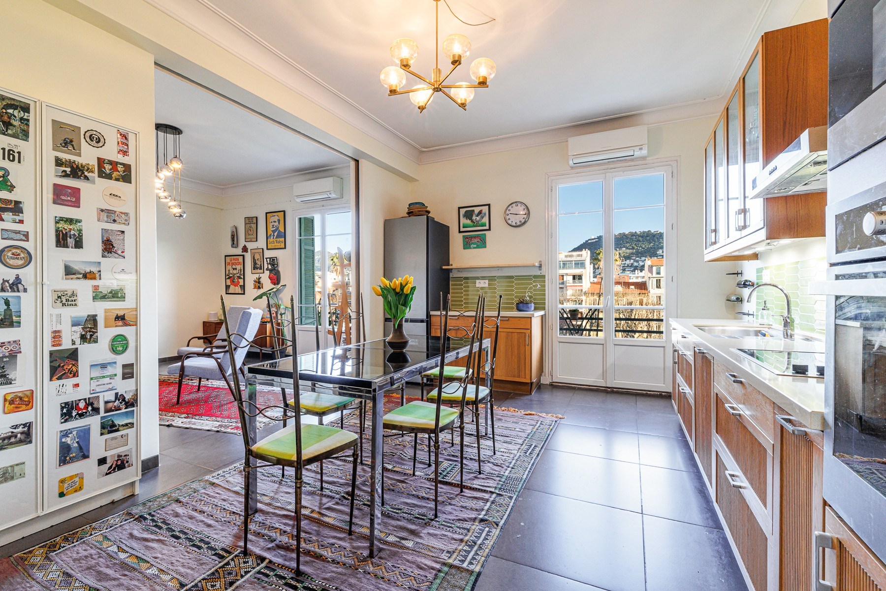  Nice Port 90 m² apartment on penultimate floor with balcony and panoramic views - 物件實景