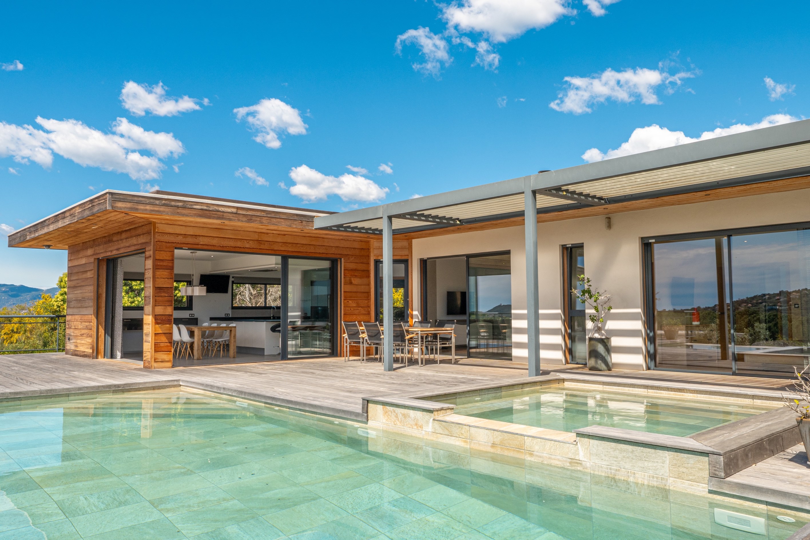  Luxury villa with pool, jacuzzi, sea view and beach on foot - Agosta Beach / Po… - 物件實景