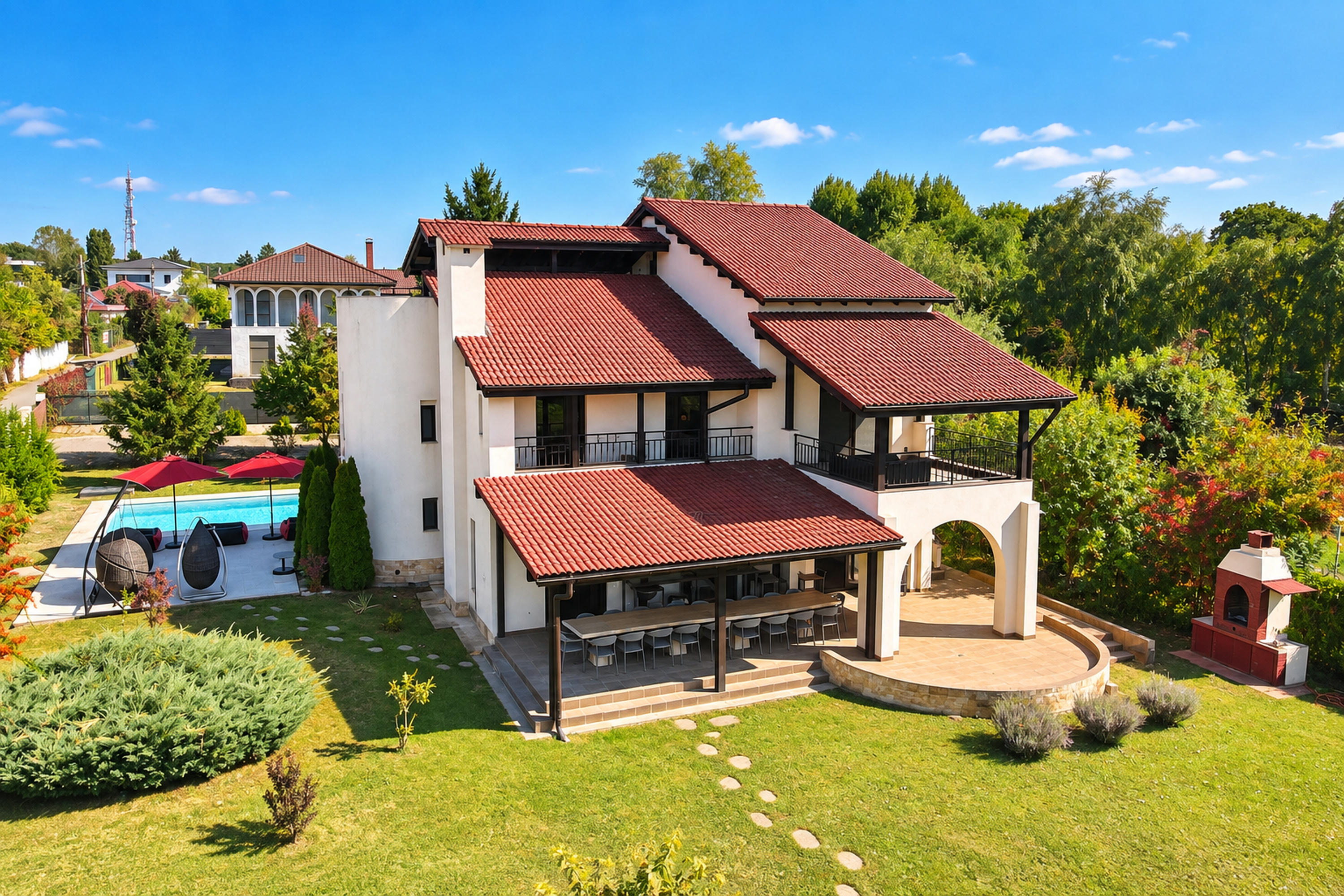  Residence with Swimming Pool in Snagov Most