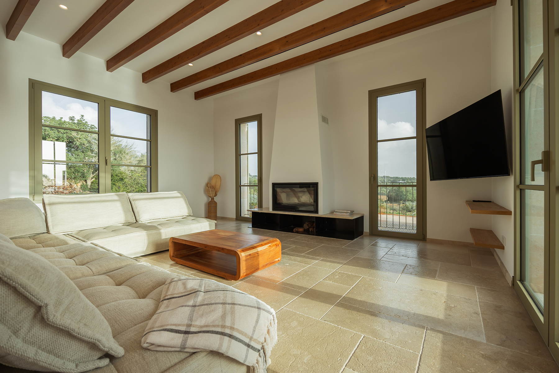  Contemporary country house with pool in Son Mora Negri near Porreres - 物件實景