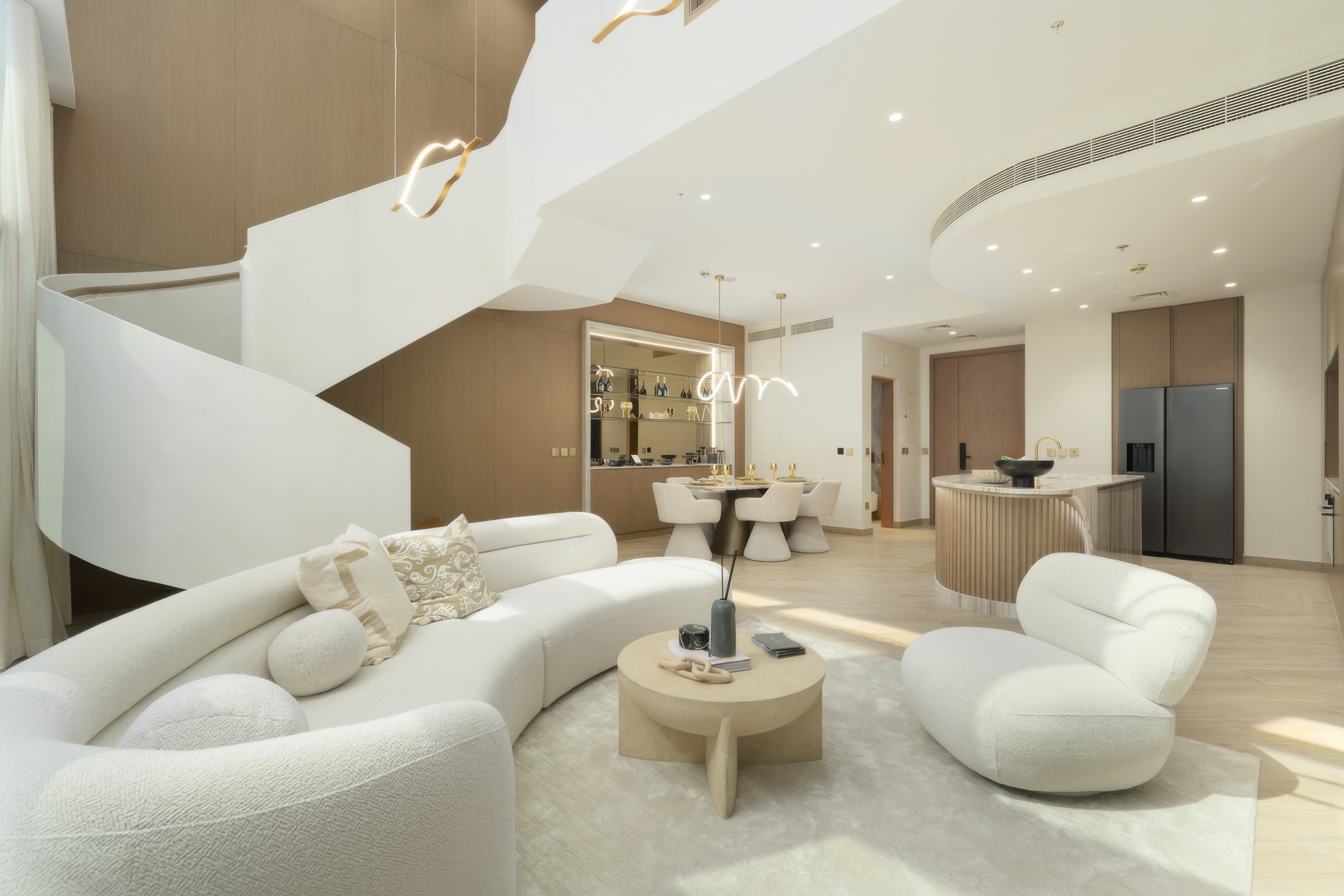  High-Floor Corner Duplex in DIFC - 物件實景