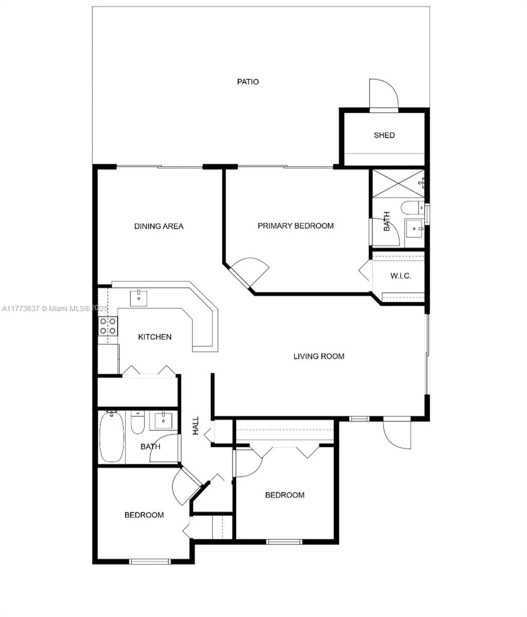 Miami, Florida, 33177, United States, 3 Bedrooms Bedrooms, ,2 BathroomsBathrooms,Residential,For Sale,1754323