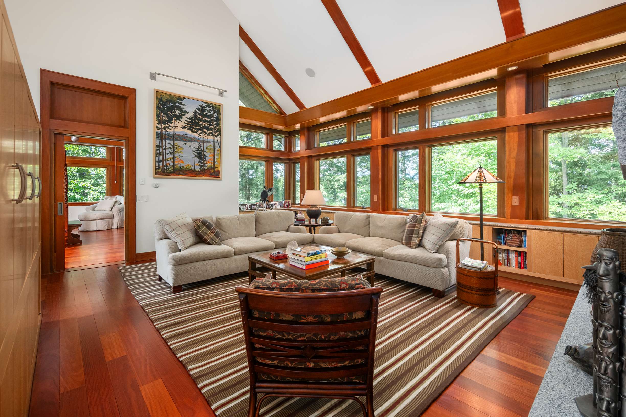  Kezar Lake Contemporary Retreat with Lakeside Boathouse & Dock - 物件實景