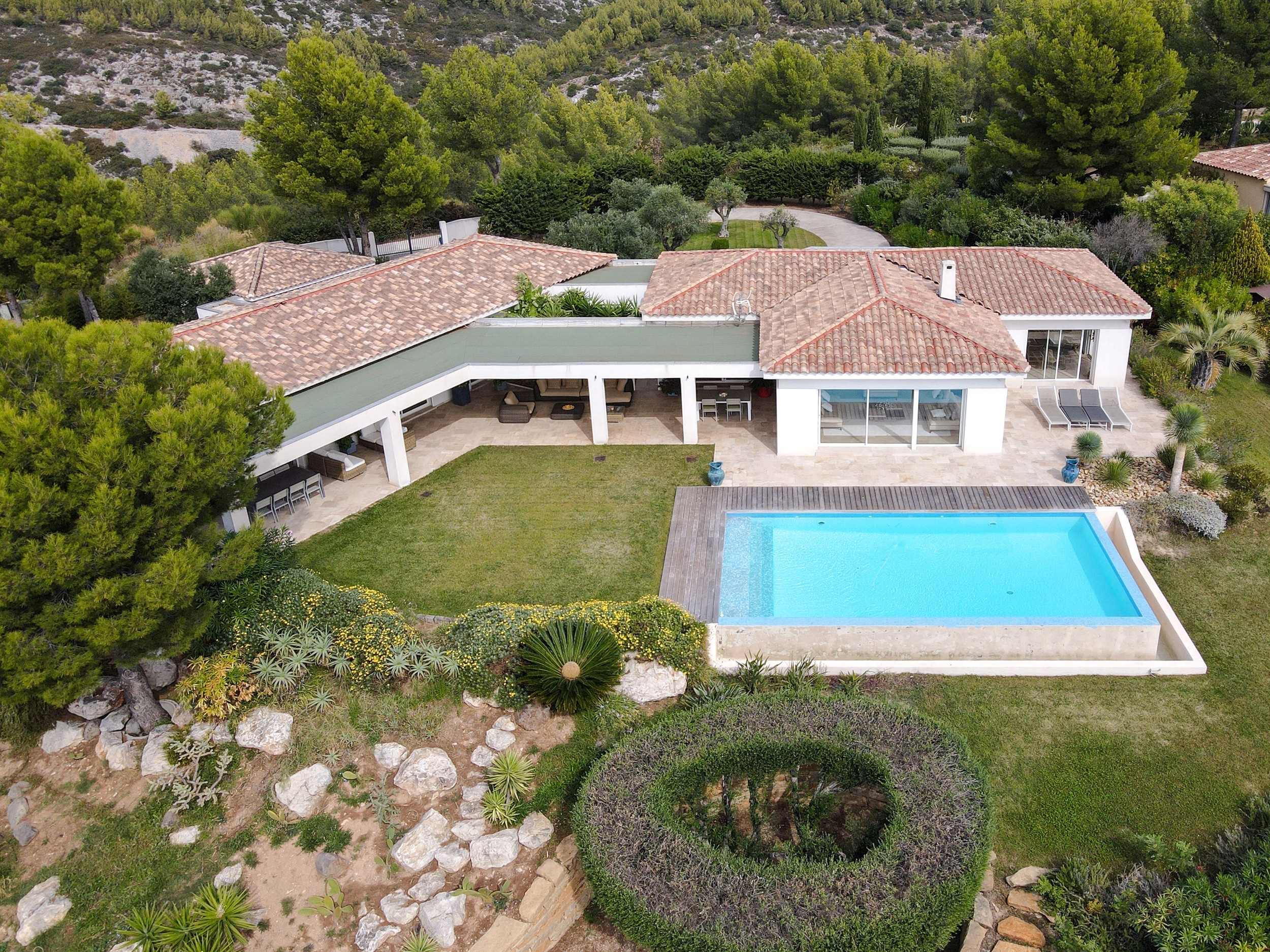  Ollioules - Single-Story Villa with Panoramic Sea View - 物件實景