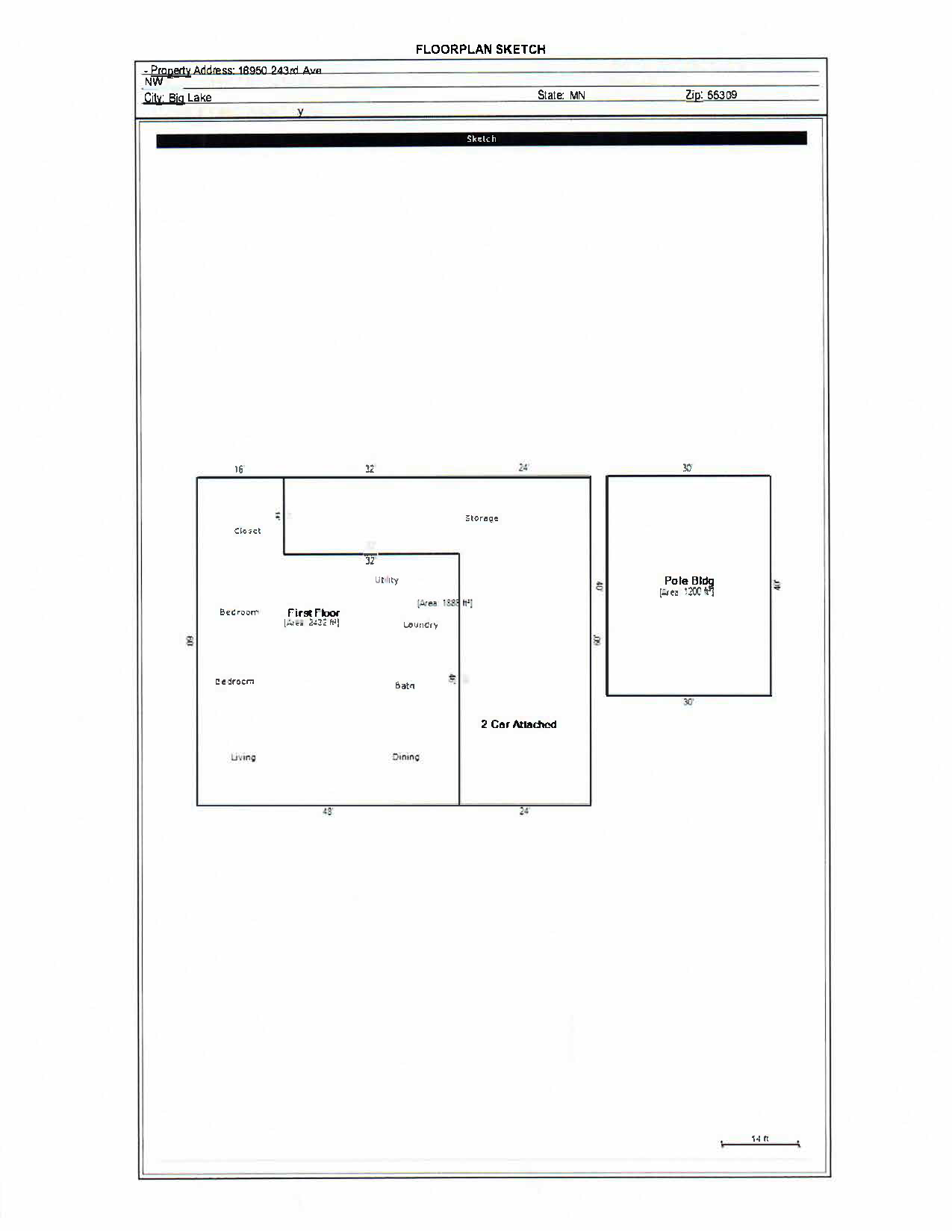 Orrock Twp, Minnesota, 55309, United States, 2 Bedrooms Bedrooms, ,1 BathroomBathrooms,Residential,For Sale,1994432
