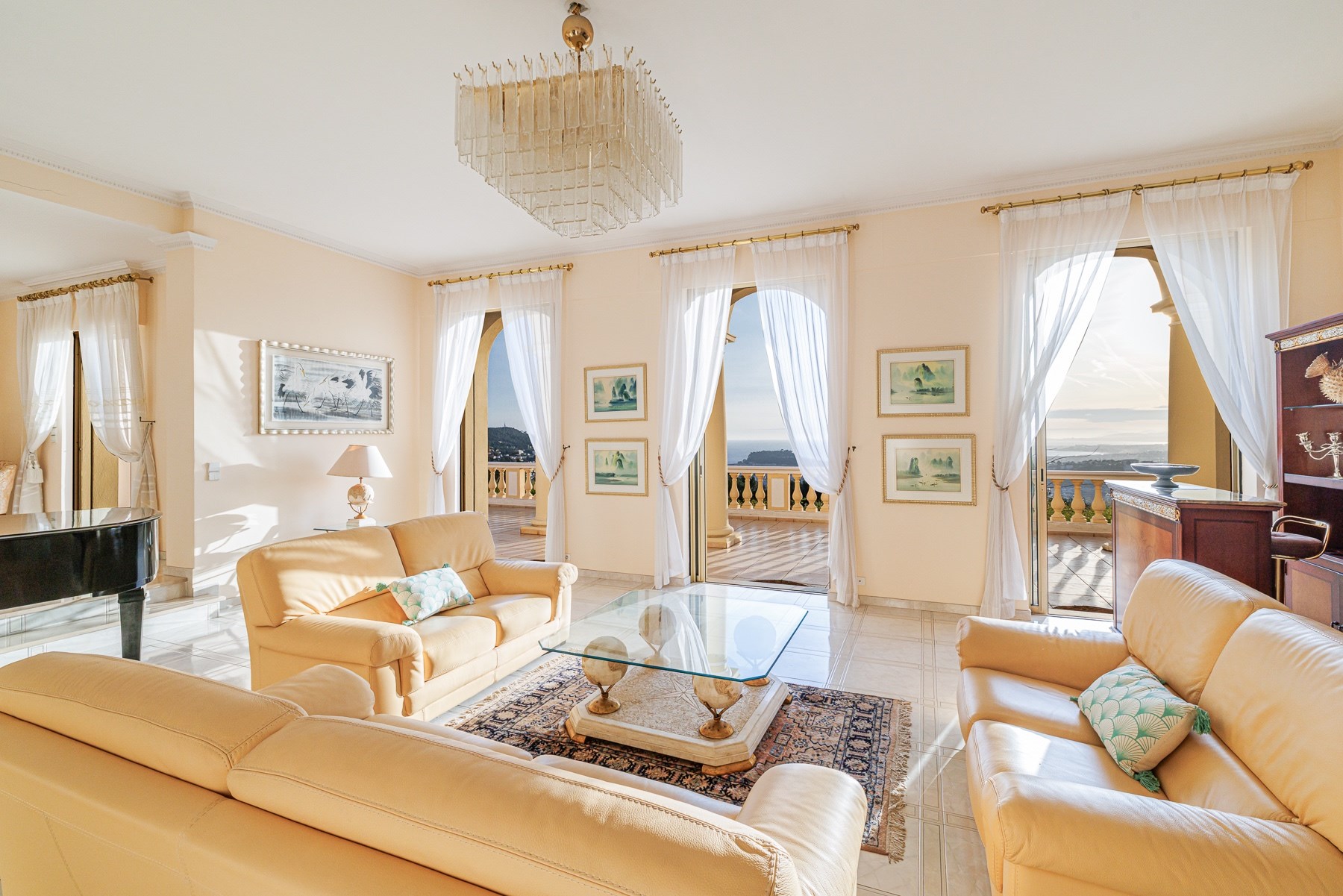  Exceptional villa with panoramic sea view in Nice Observatory district, Côte d’… - 物件實景