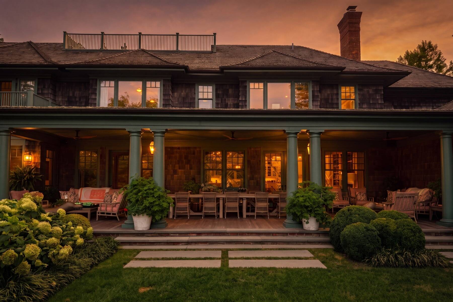  Grand Scale, Quiet Elegance in Wainscott - 物件實景