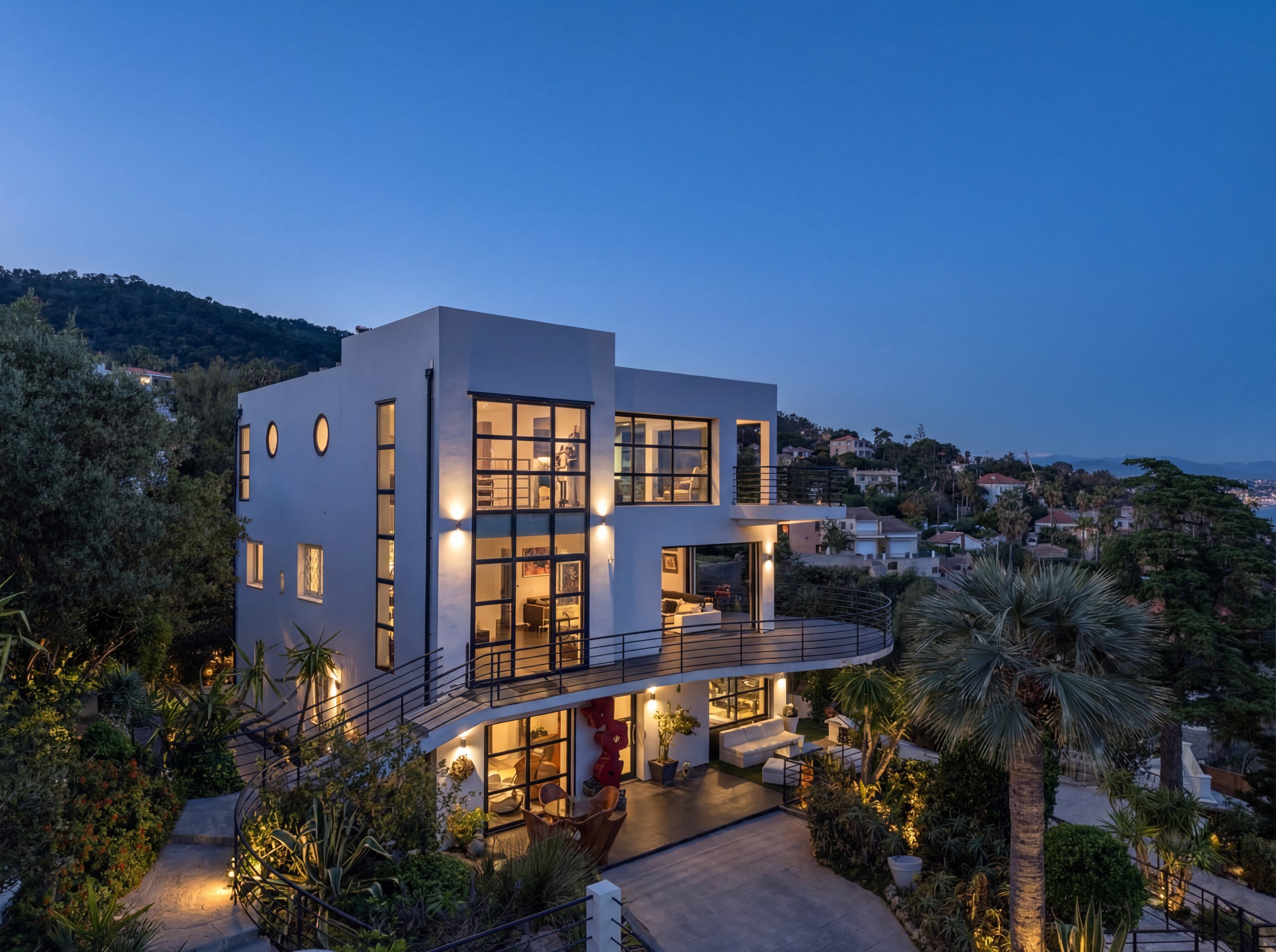  Cannes Californie villa 300 sqm sea view Cap d’Antibes 6 bedroom pool guest apa… - 物件實景