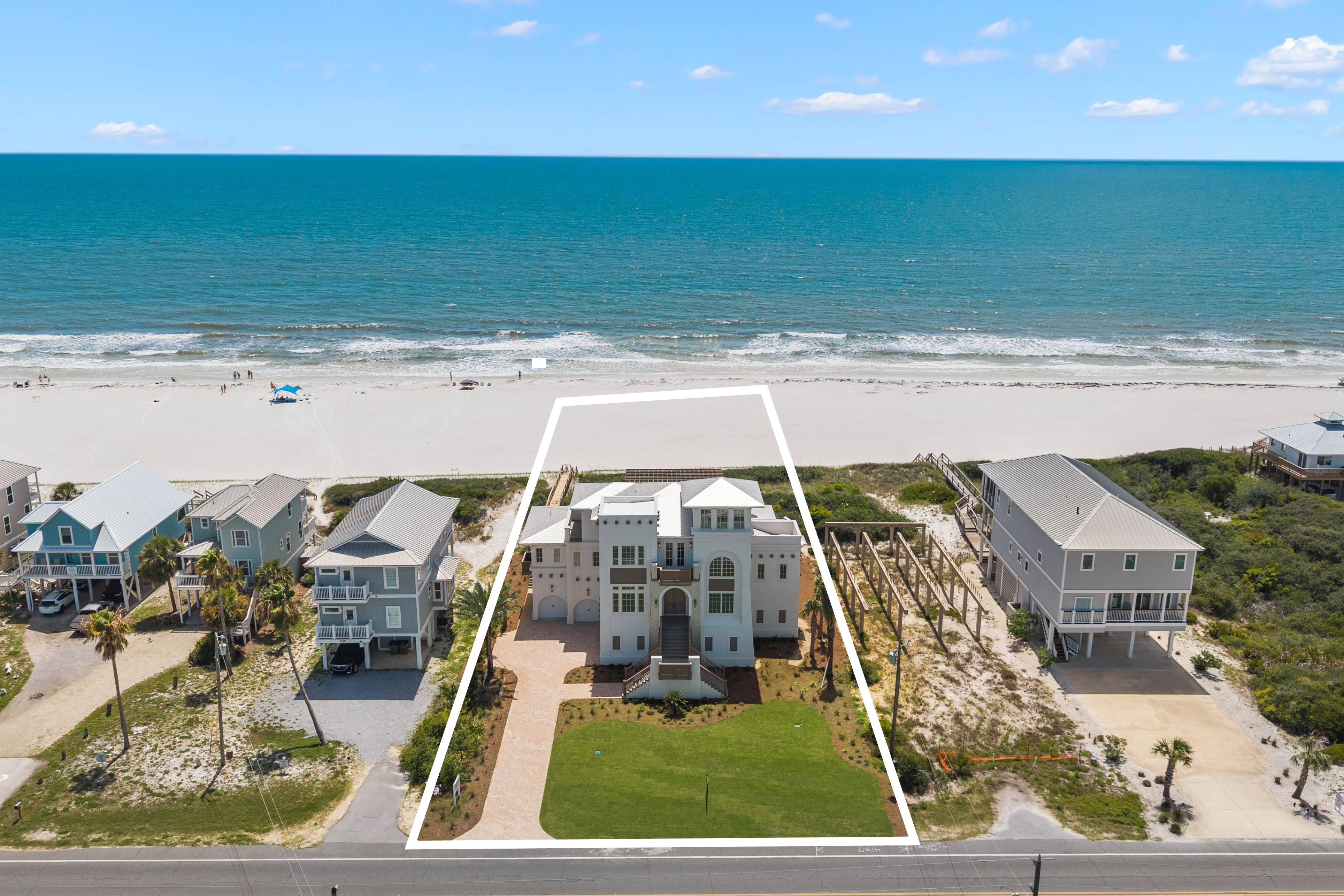  Legacy Gulf-Front Estate With Private Beach - 物件實景