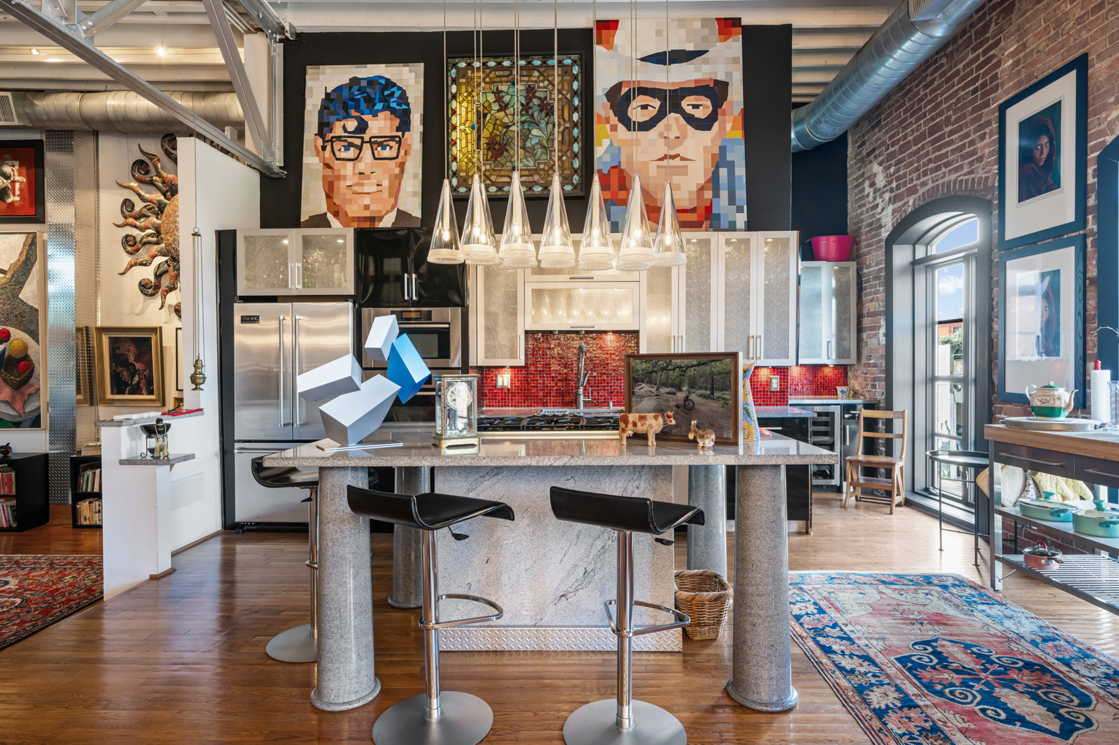  Extraordinary 1925 Landmark Live-Work Building in the Heart of Castleberry Hill - 物件實景