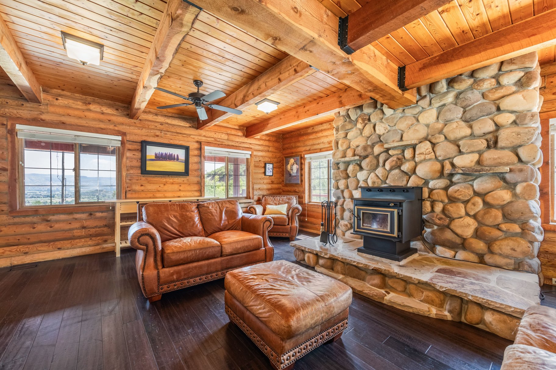  Immaculate Cabin in Midway with Incredible Valley Views - 物件實景