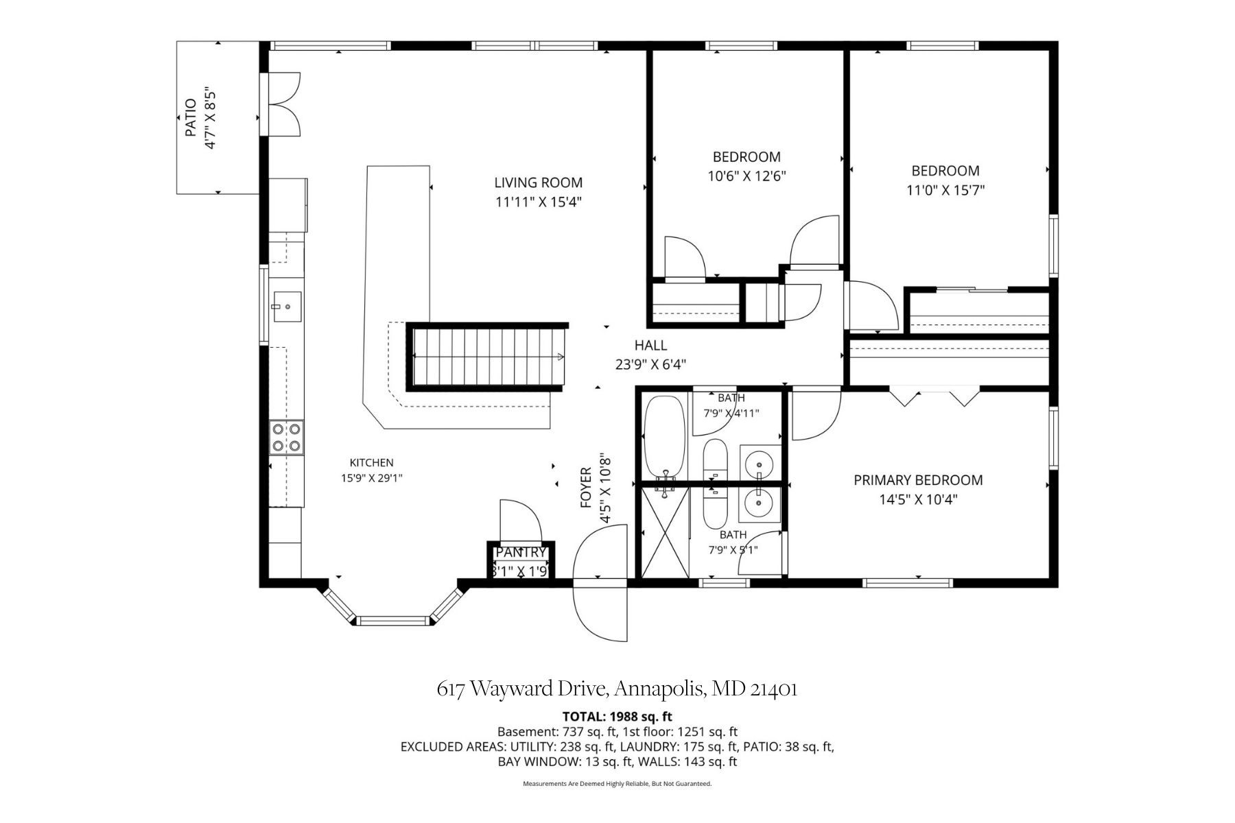  617 Wayward Drive, Annapolis, MD, 21401 - 物件實景